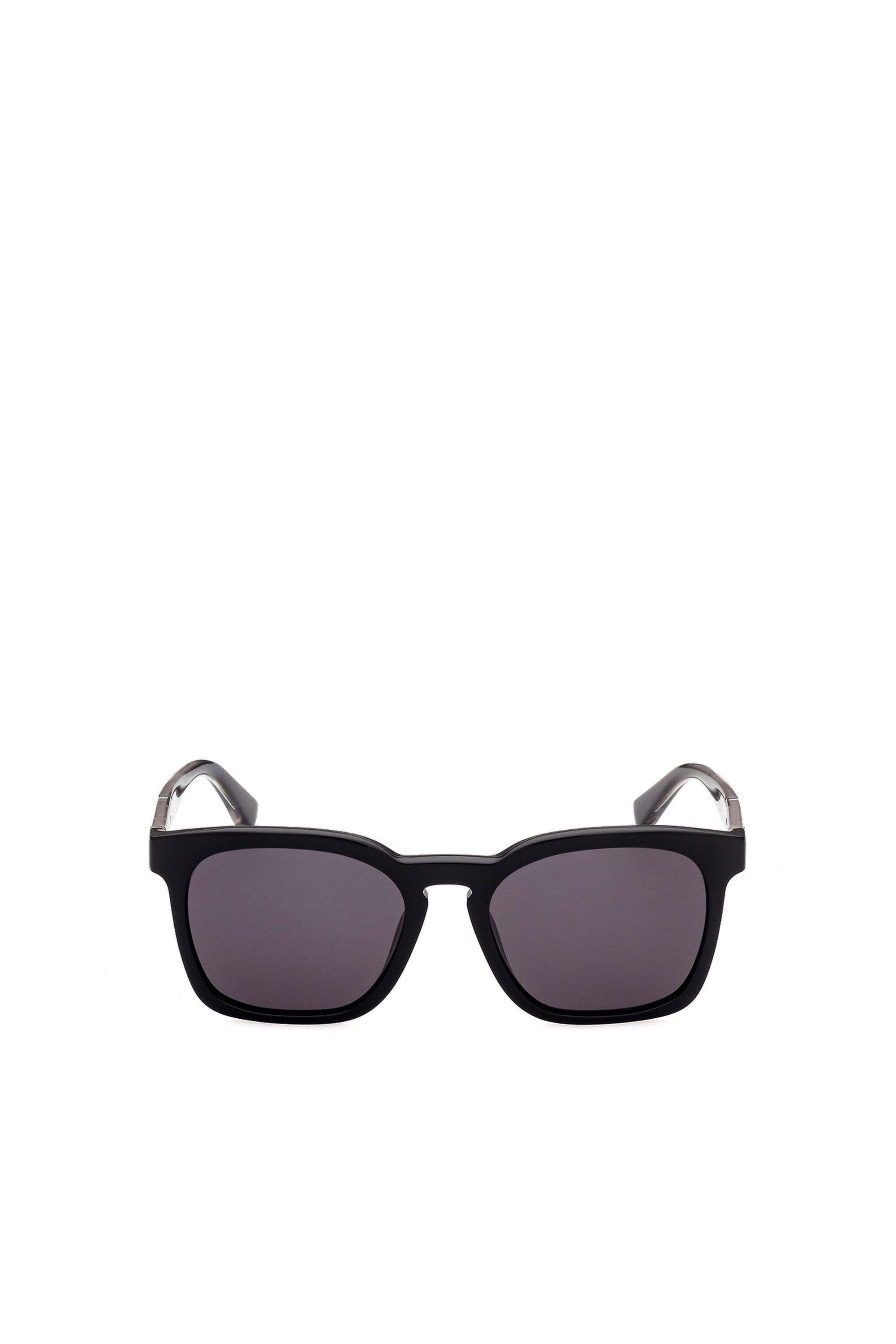 Diesel - DL0342, Unisex's Sunglasses with squared proportions frame in Black - 1