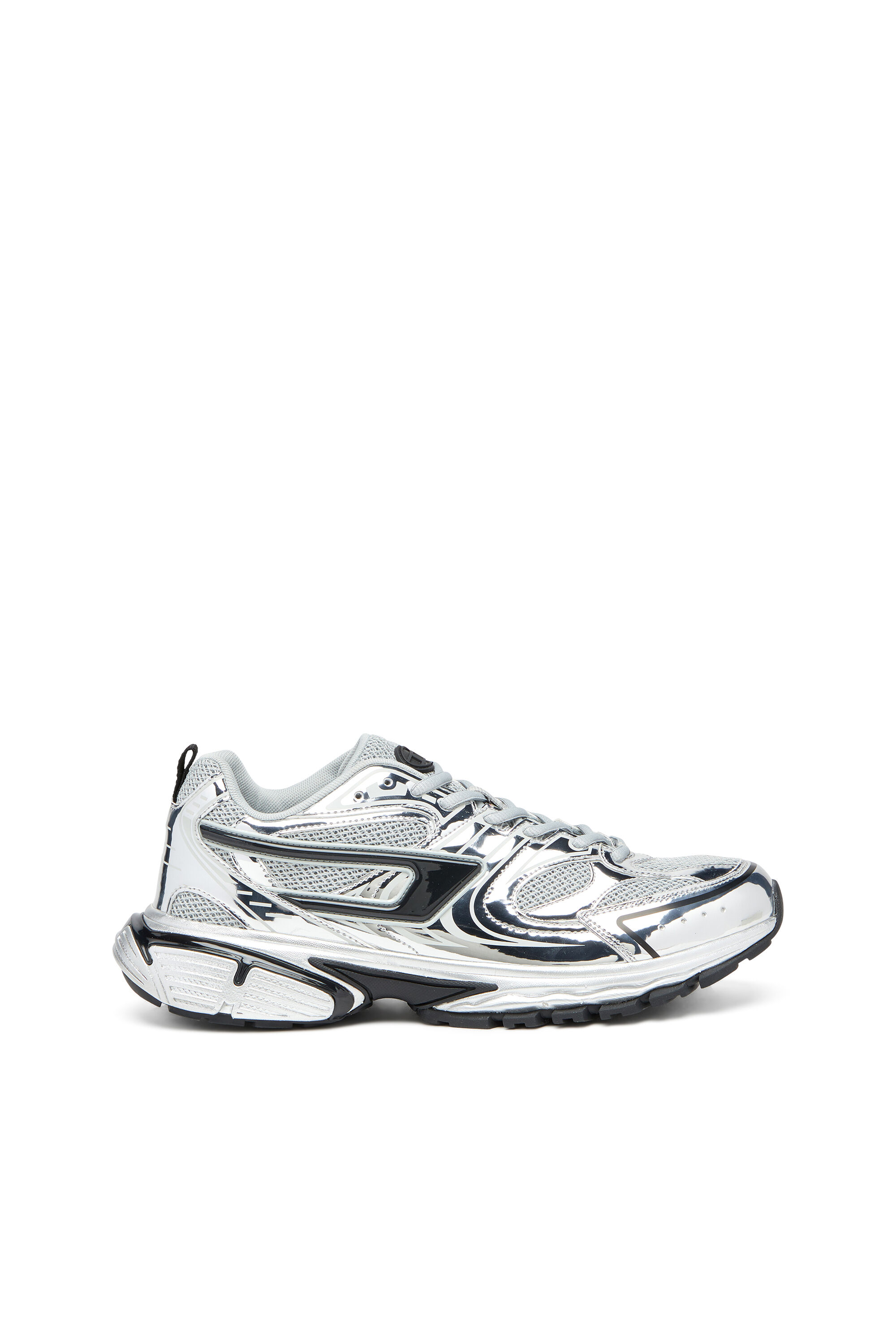 ドロヘドロ   ⭕️Serendipity⭕️ Men's S-Serendipity-Mesh sneakers with metallic overlays