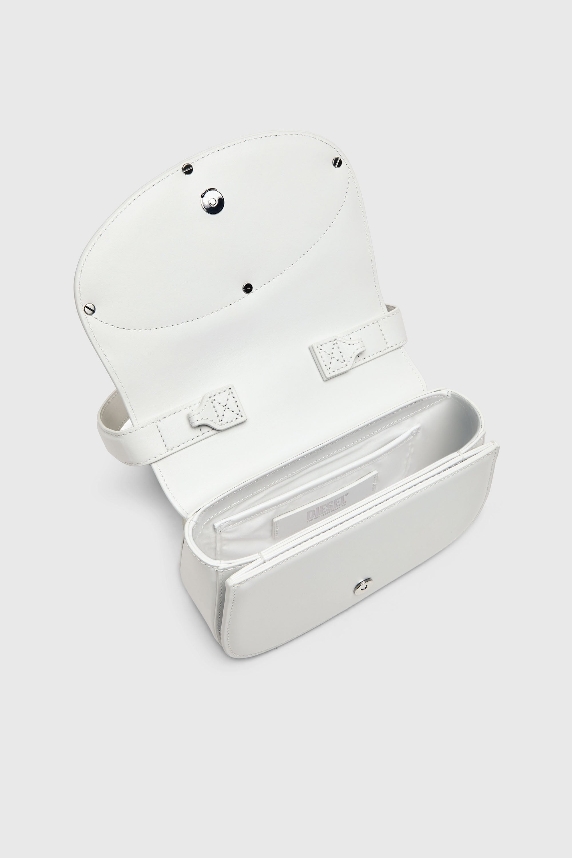 Women's 1DR-Iconic shoulder bag in nappa leather | White | Diesel