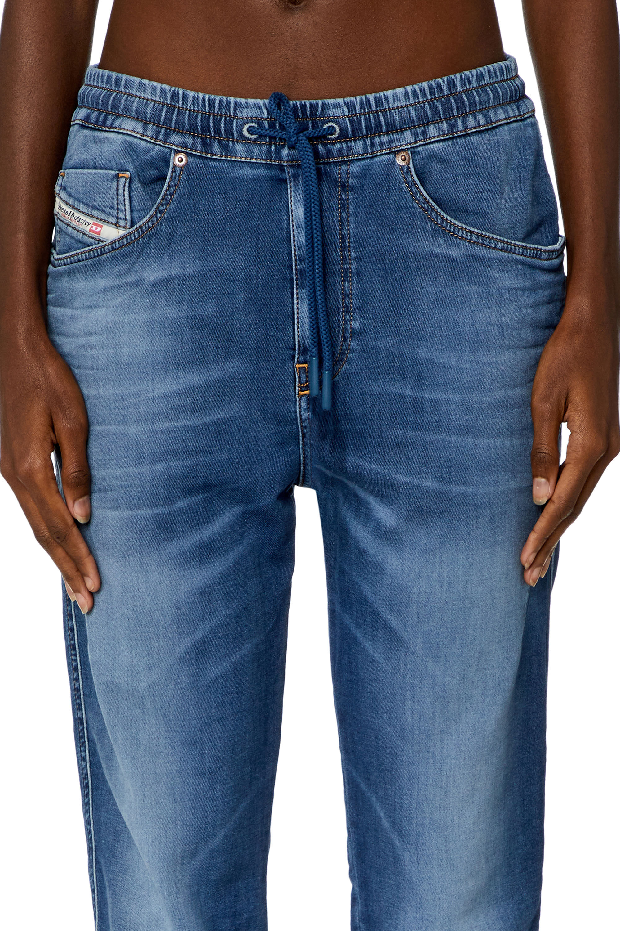 Diesel - Female's Regular 2041 D-Fayza Joggjeans® 068HY, Medium Blue - 5