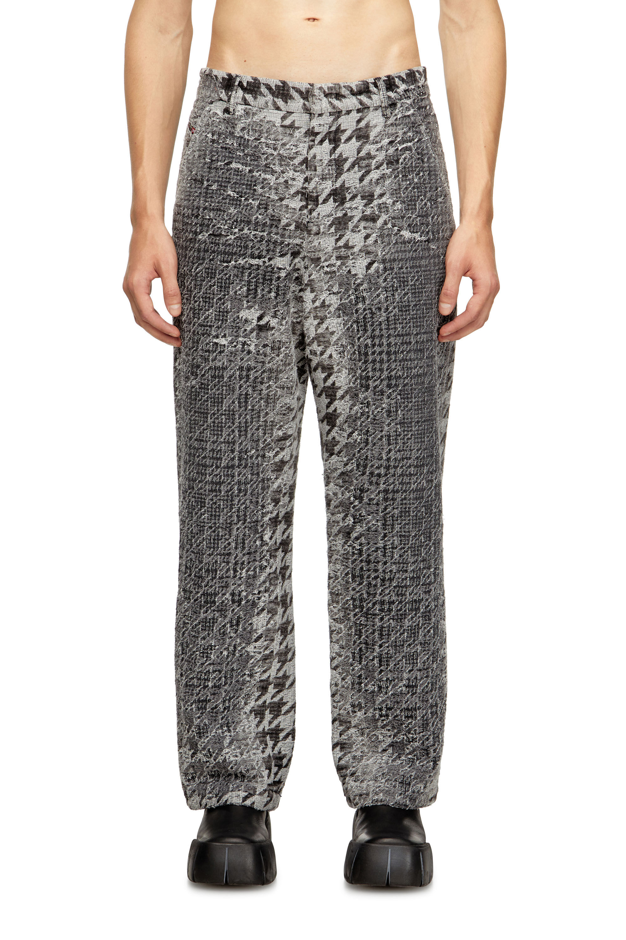 Diesel - Male's Regular Jeans D-Eber 0CEBN, Black/Dark Grey - 3