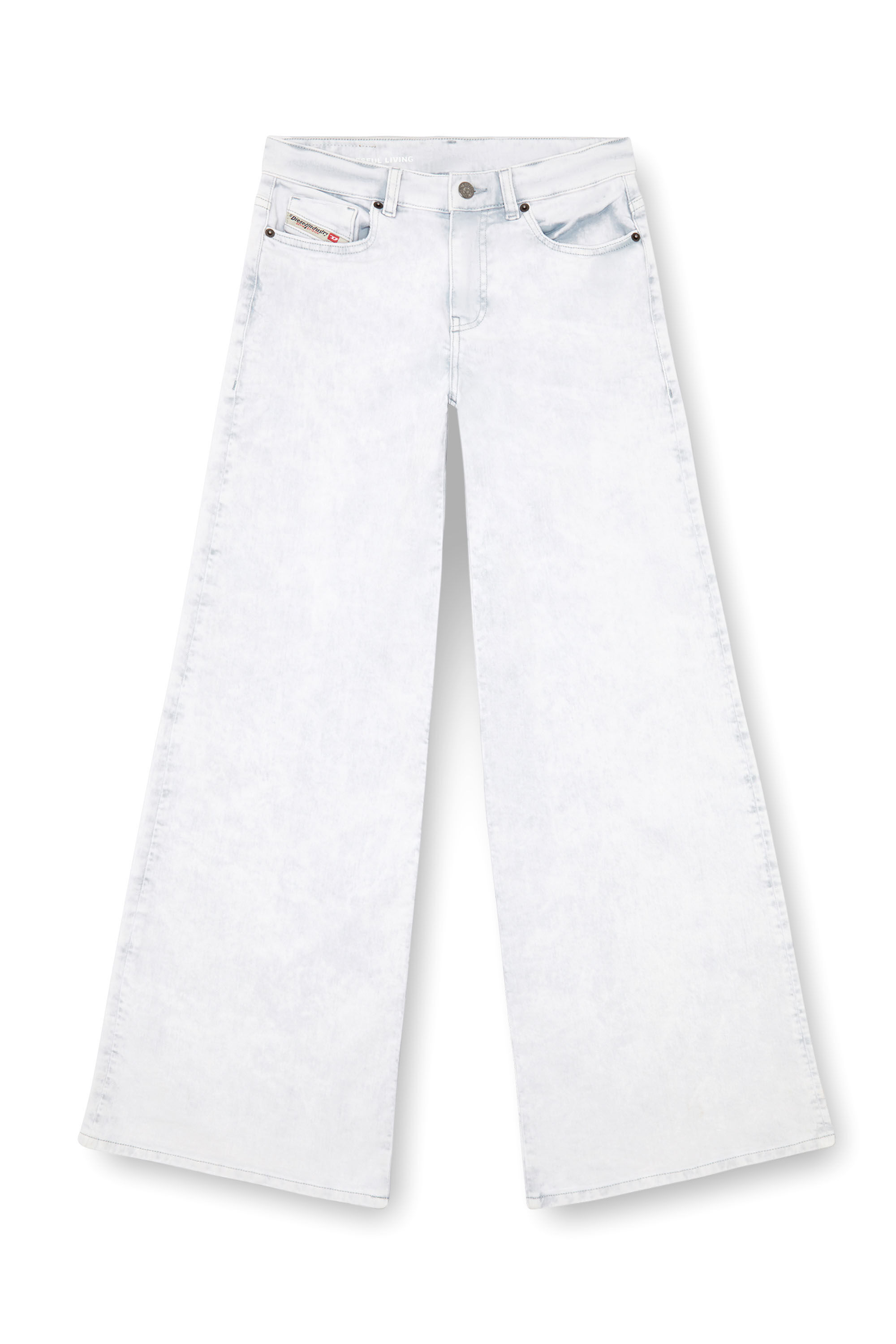 Diesel - Female's Flare Jeans 1978 D-Akemi 0GRDL, Light Blue - 2