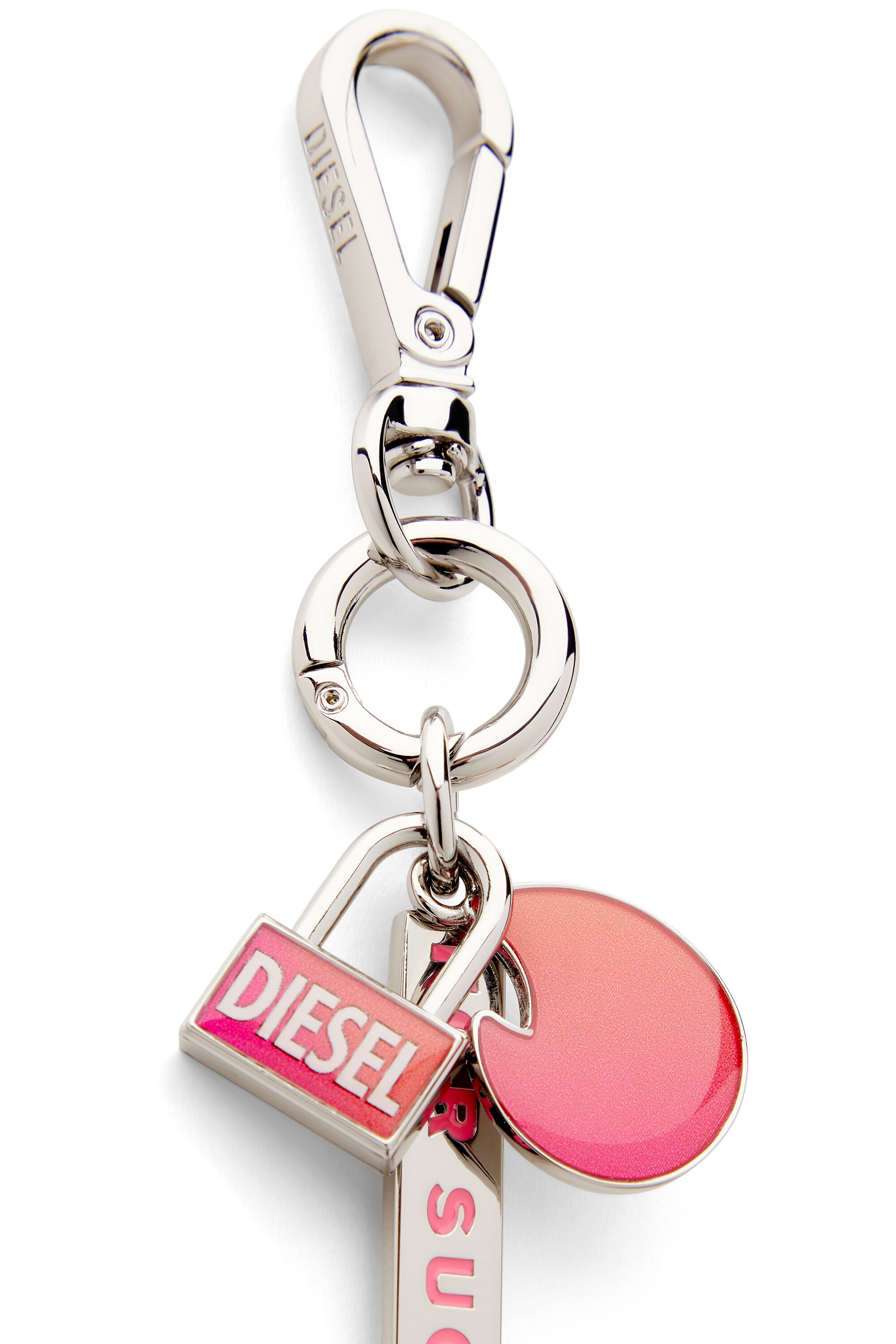 Women's Degradé metal keyring | Silver | Diesel