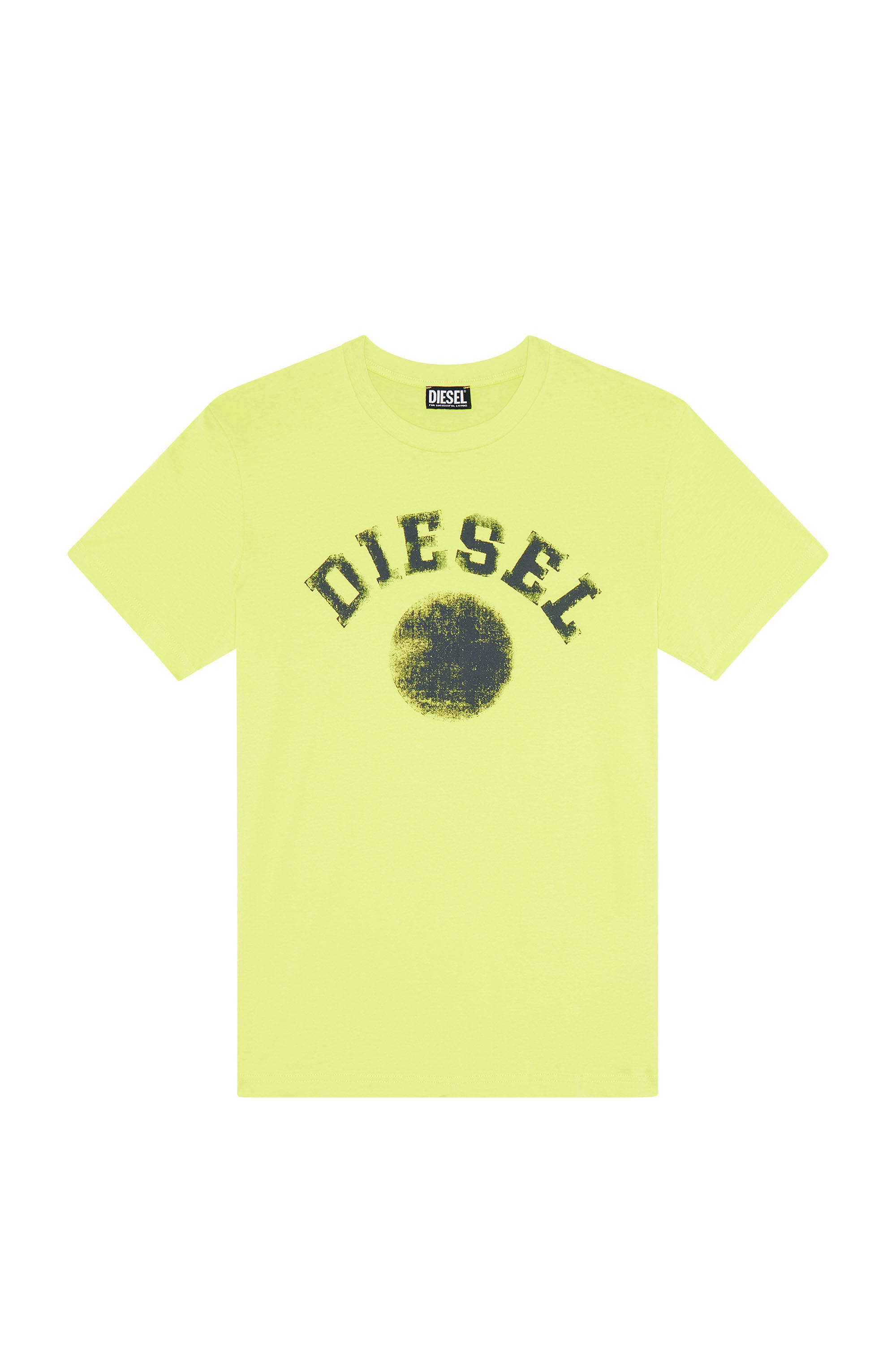 T-DIEGOR-K56 Man: T-shirt with logo and circle print | Diesel