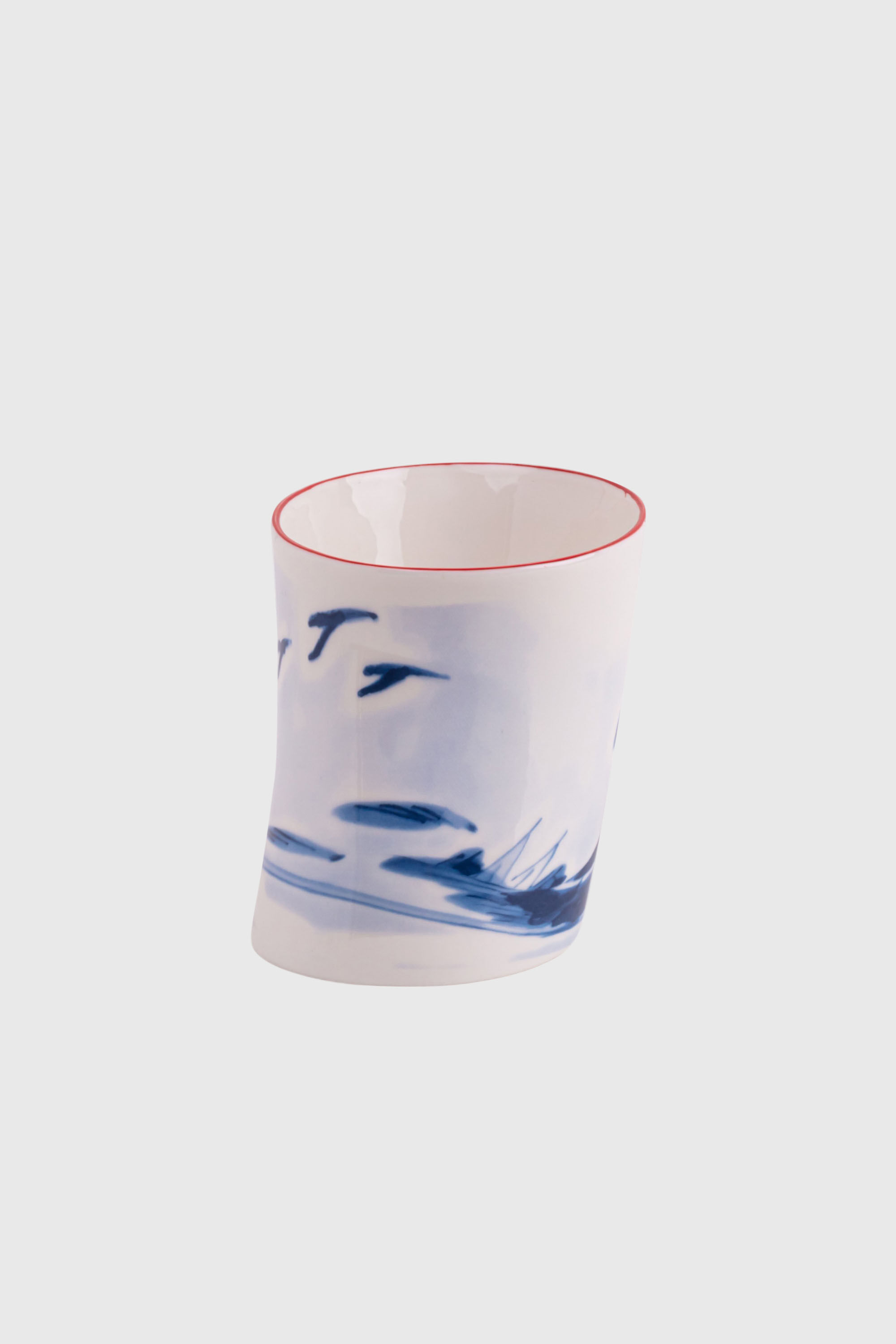 Diesel - 11259 PORCELAIN MUG "CLASSIC ON ACID" -, Unisex's Porcelain mug in White/Blue - 3