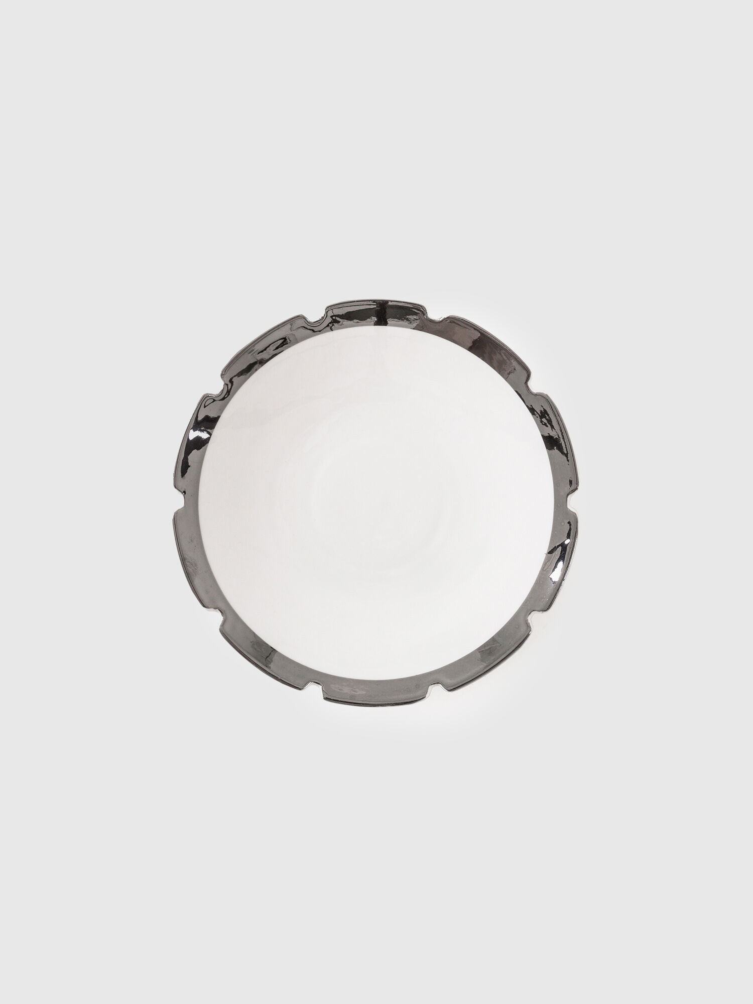 Diesel - 10985SIL MACHINE, Unisex's Porcelain dessert plate in White - 1