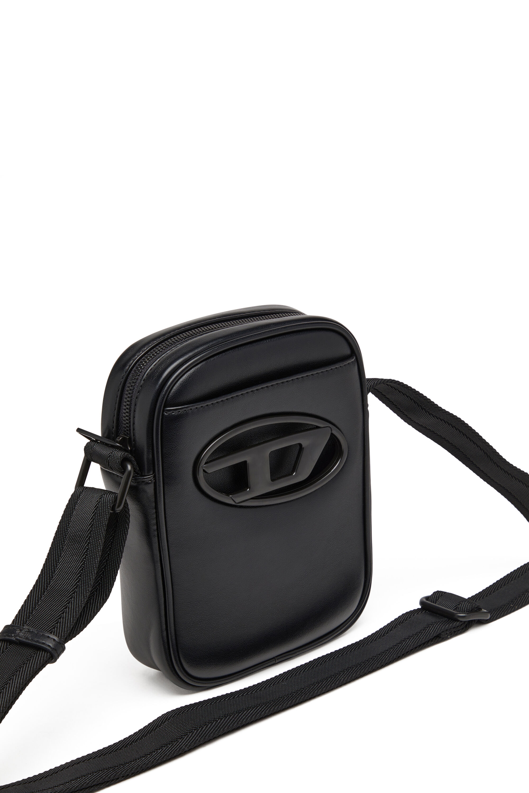 Men's Holi-D-Crossbody bag in PU and neoprene | Black | Diesel US