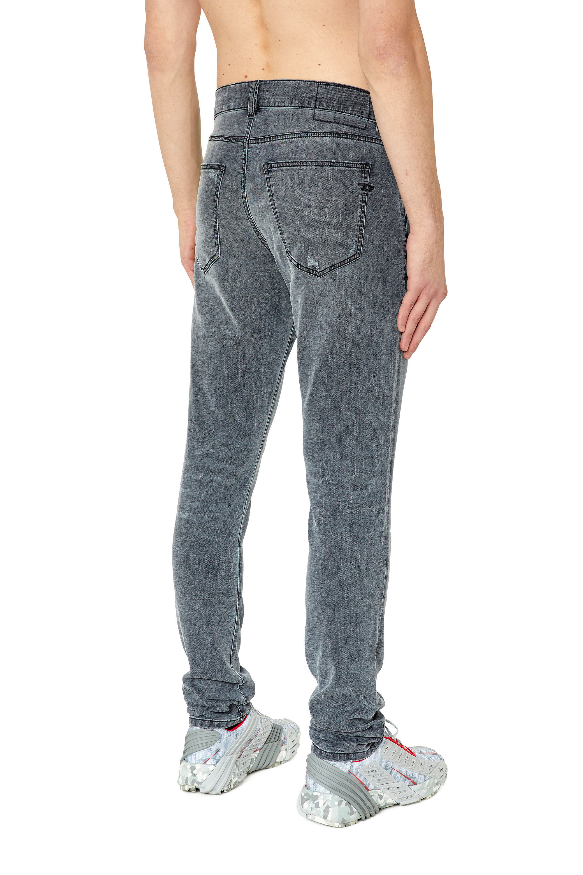 D-STRUKT-Z-NE Man: Slim Black/Dark grey Jeans | Diesel ®