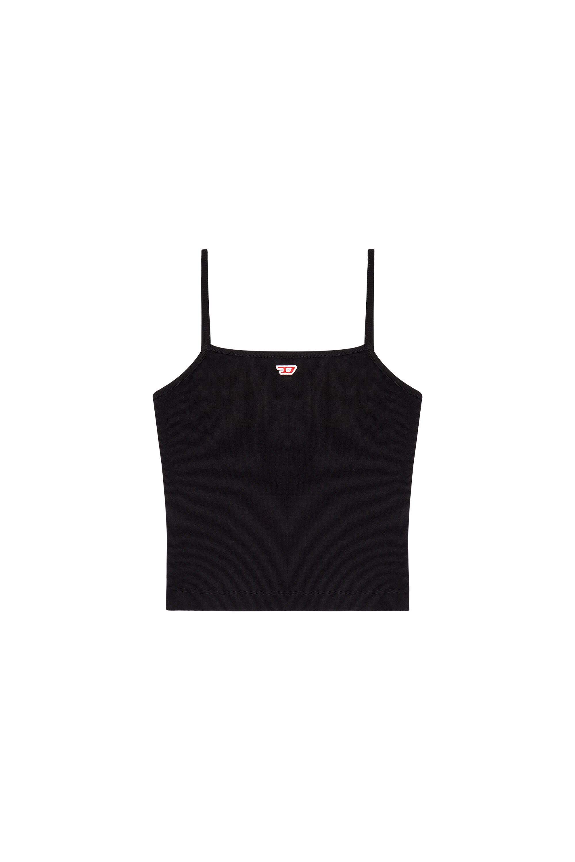 T-HOP-D Woman: Cami top with embroidered D patch | Diesel