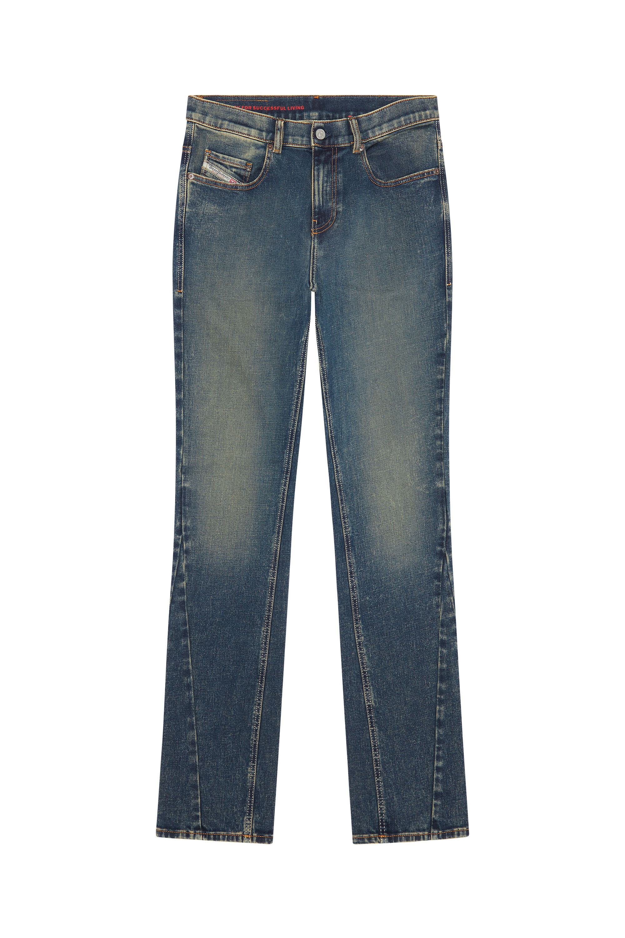 Diesel - Bootcut Jeans 2021 D-Vocs 09B91, Bootcut Jeans - 2021 D-Vocs Homme in Bleu - 2