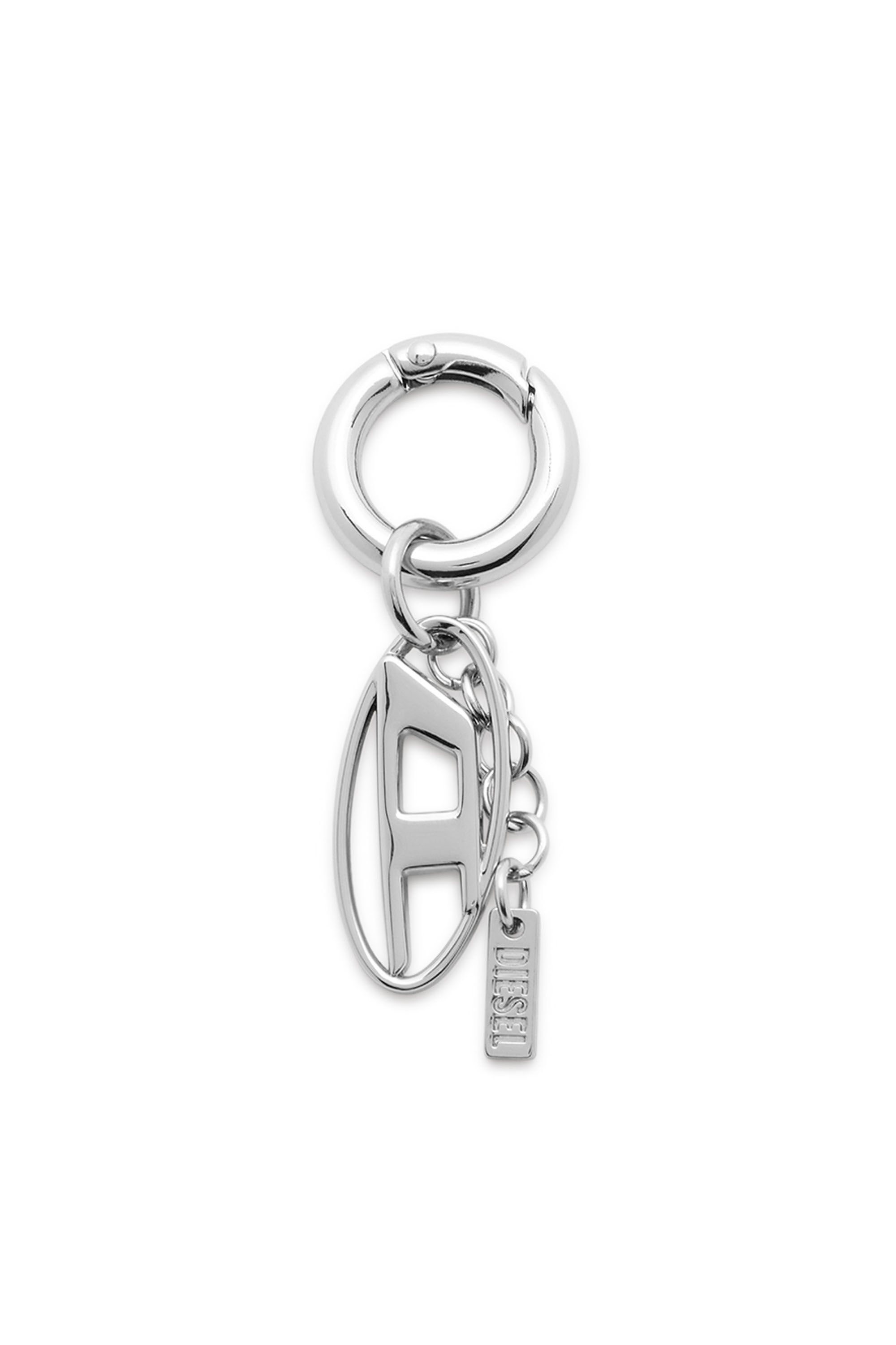 Women's Charm with Oval D charm | Silver | Diesel