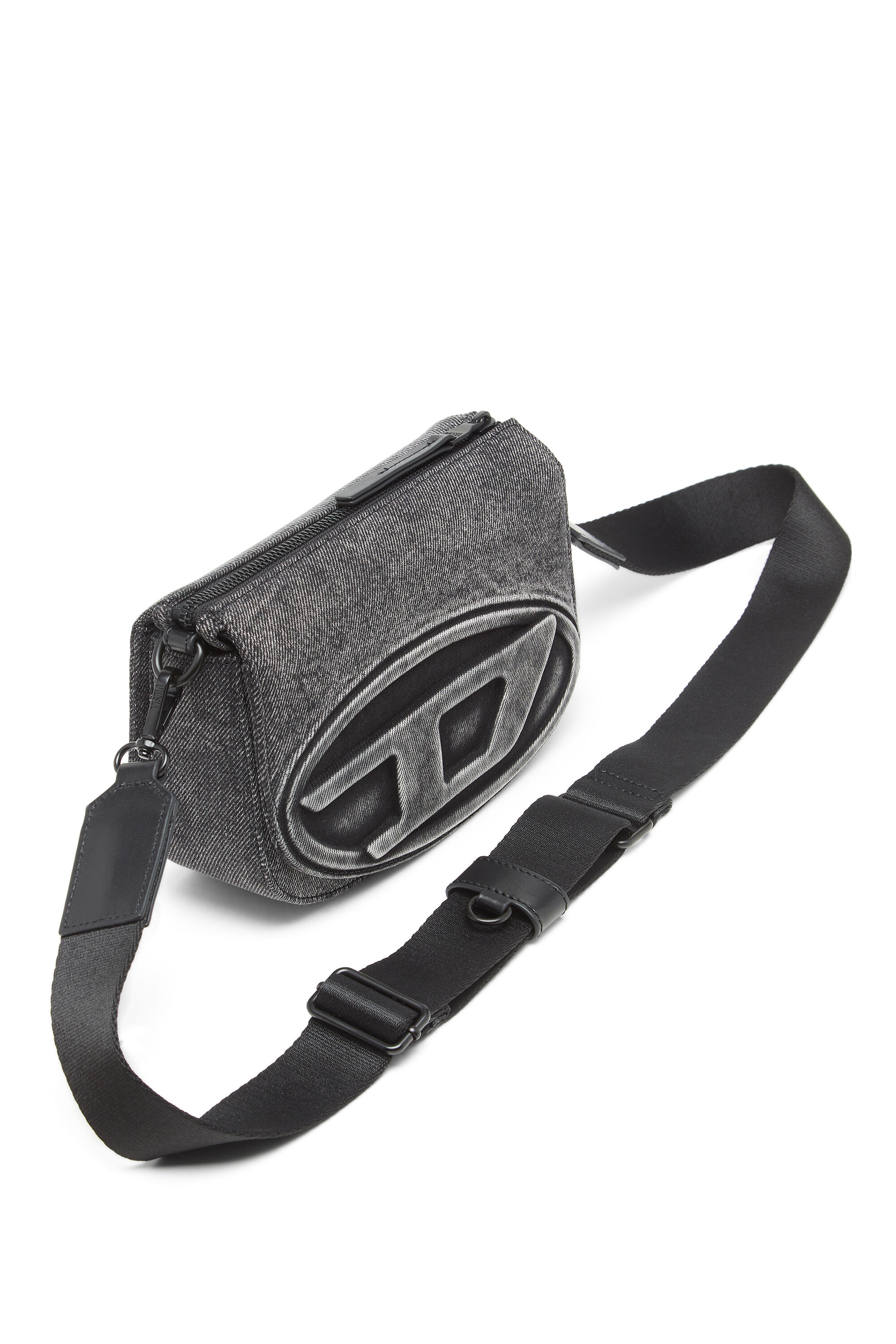Women's 1DR-Camera bag in washed denim | Grey | Diesel
