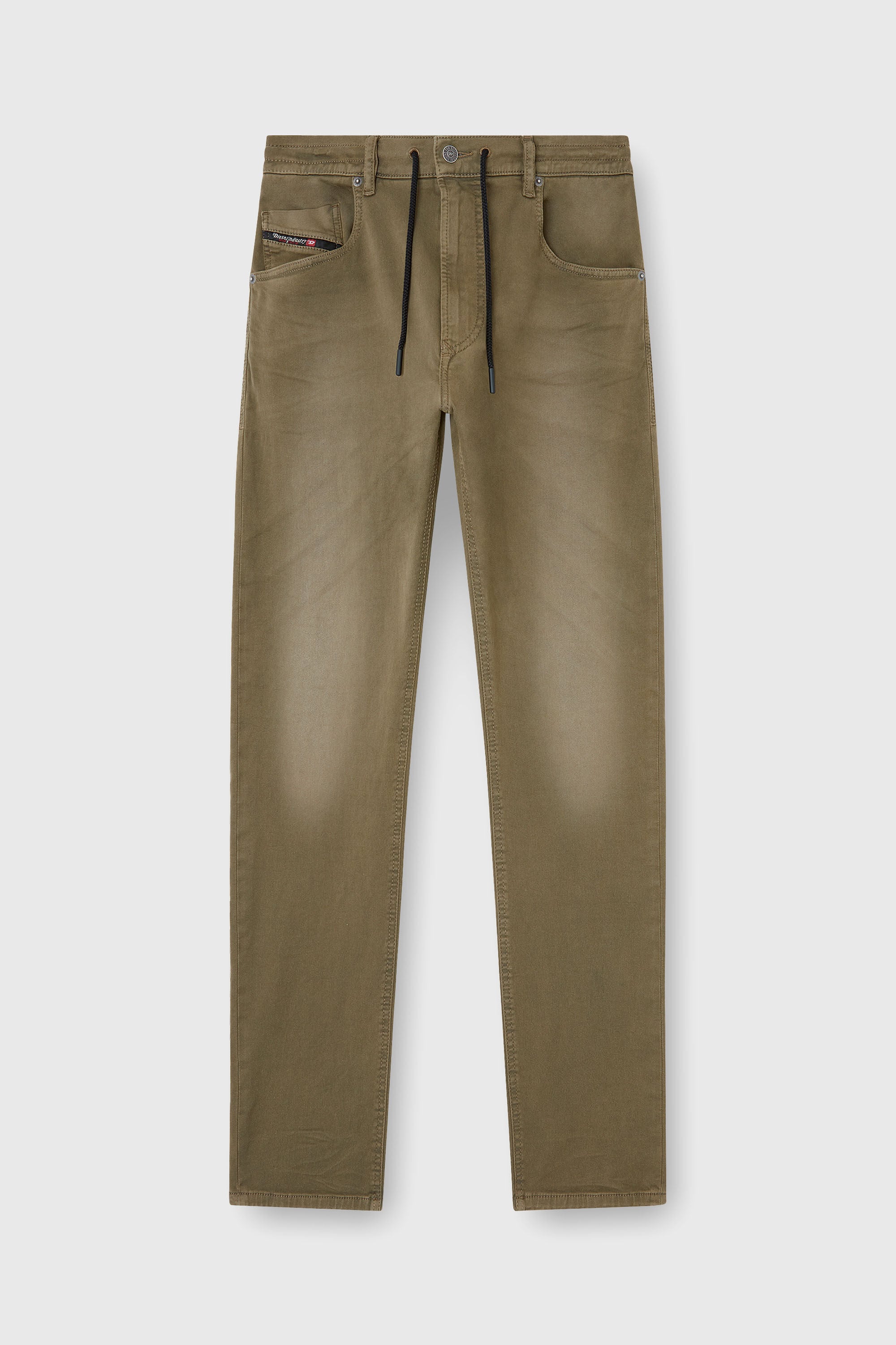 新品、未使用☆DIESEL★カーキ色♪jogg geans Men's Regular Jeans | Regular Waist 2032 D-Krooley Joggjeans®Green