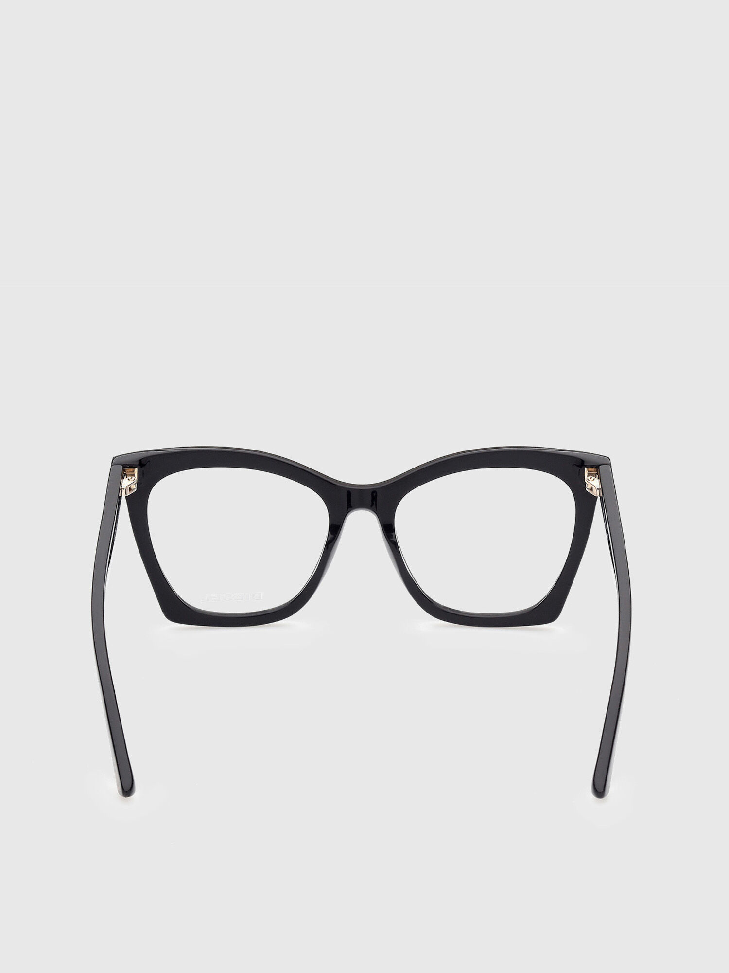 Diesel - DL5400, Woman's Optical glasses with an oversize butterfly frame in Black - 4