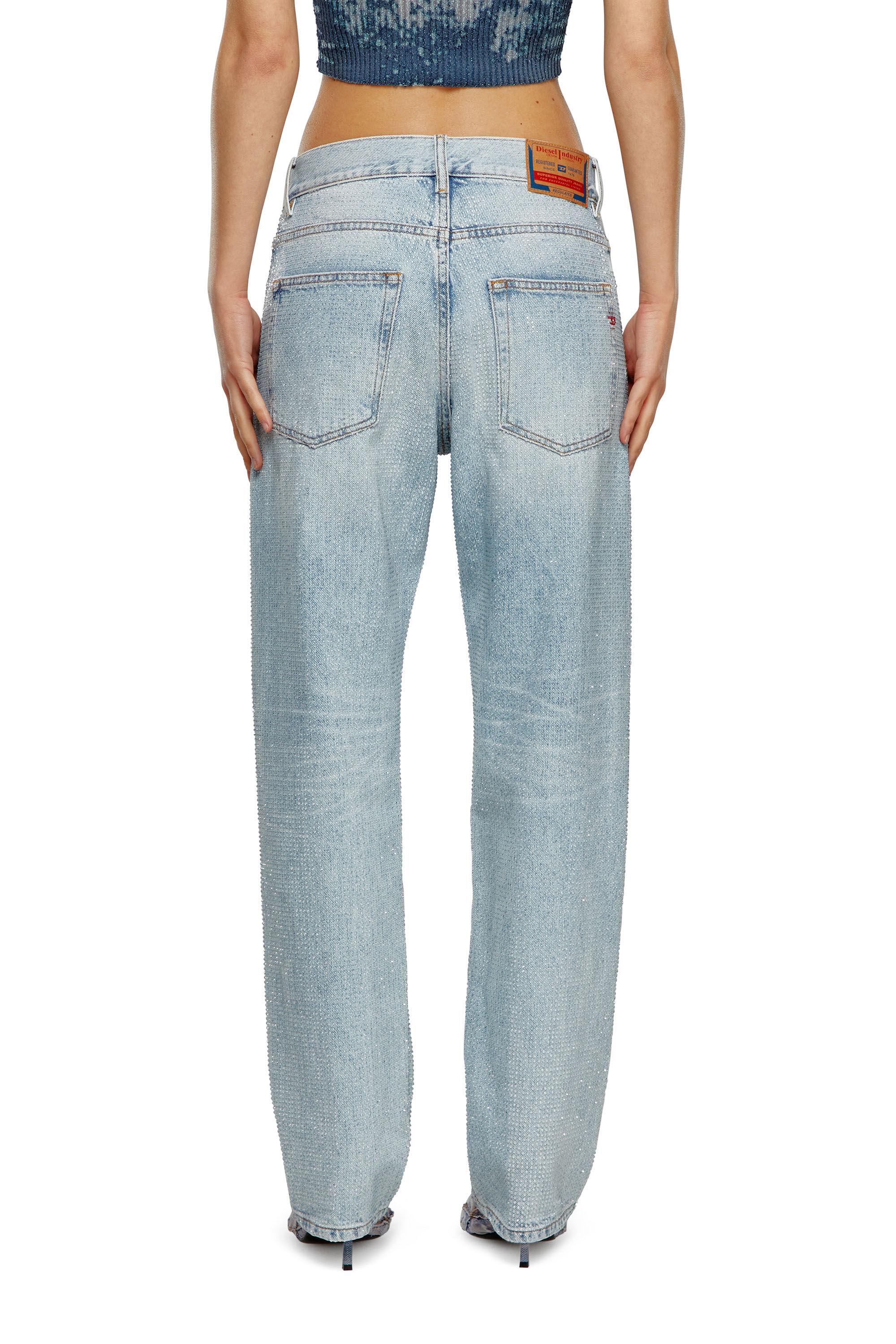 Diesel - Female's Regular Jeans 1988 D-Ark 0PGAW, Light Blue - 4