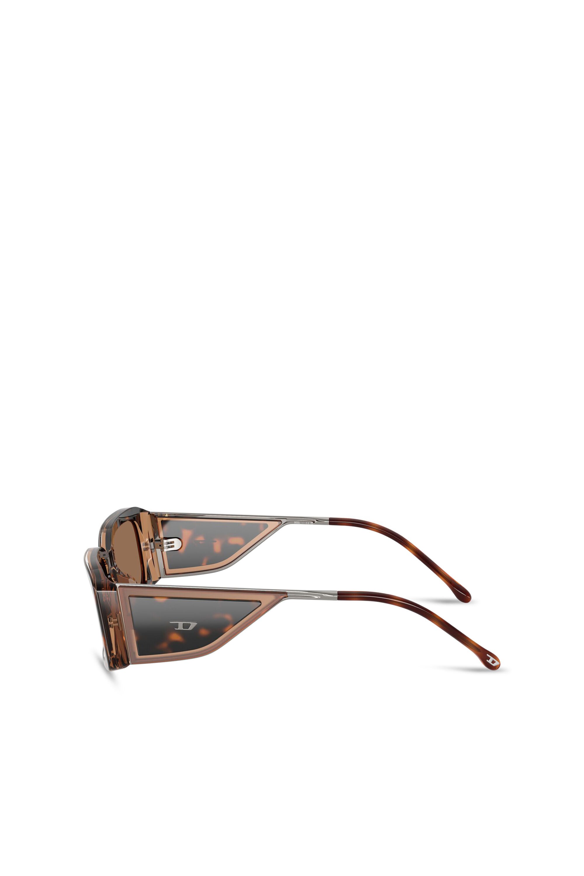 Women's Rectangle sunglasses | Brown | Diesel