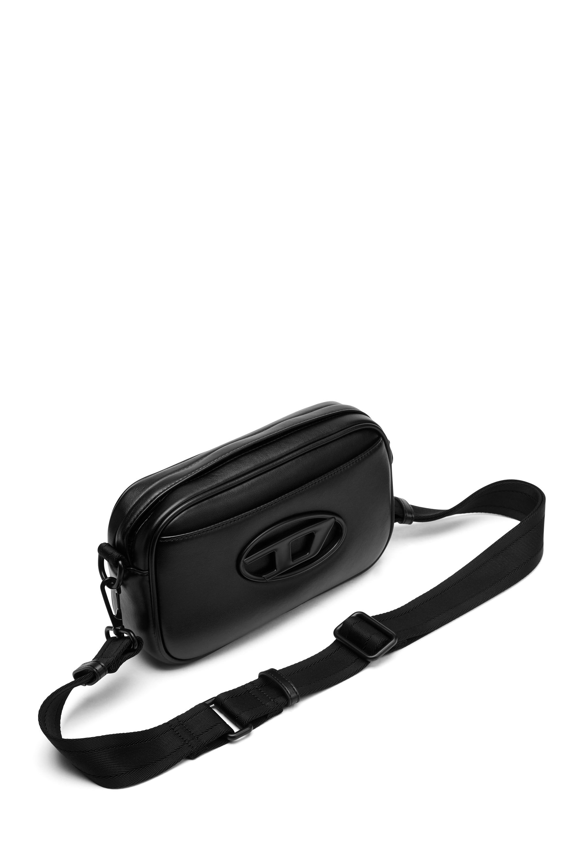 Diesel - HOLI-D CAMERA BAG, Male's Holi-D-Camera bag in neoprene and PU in Black - 5
