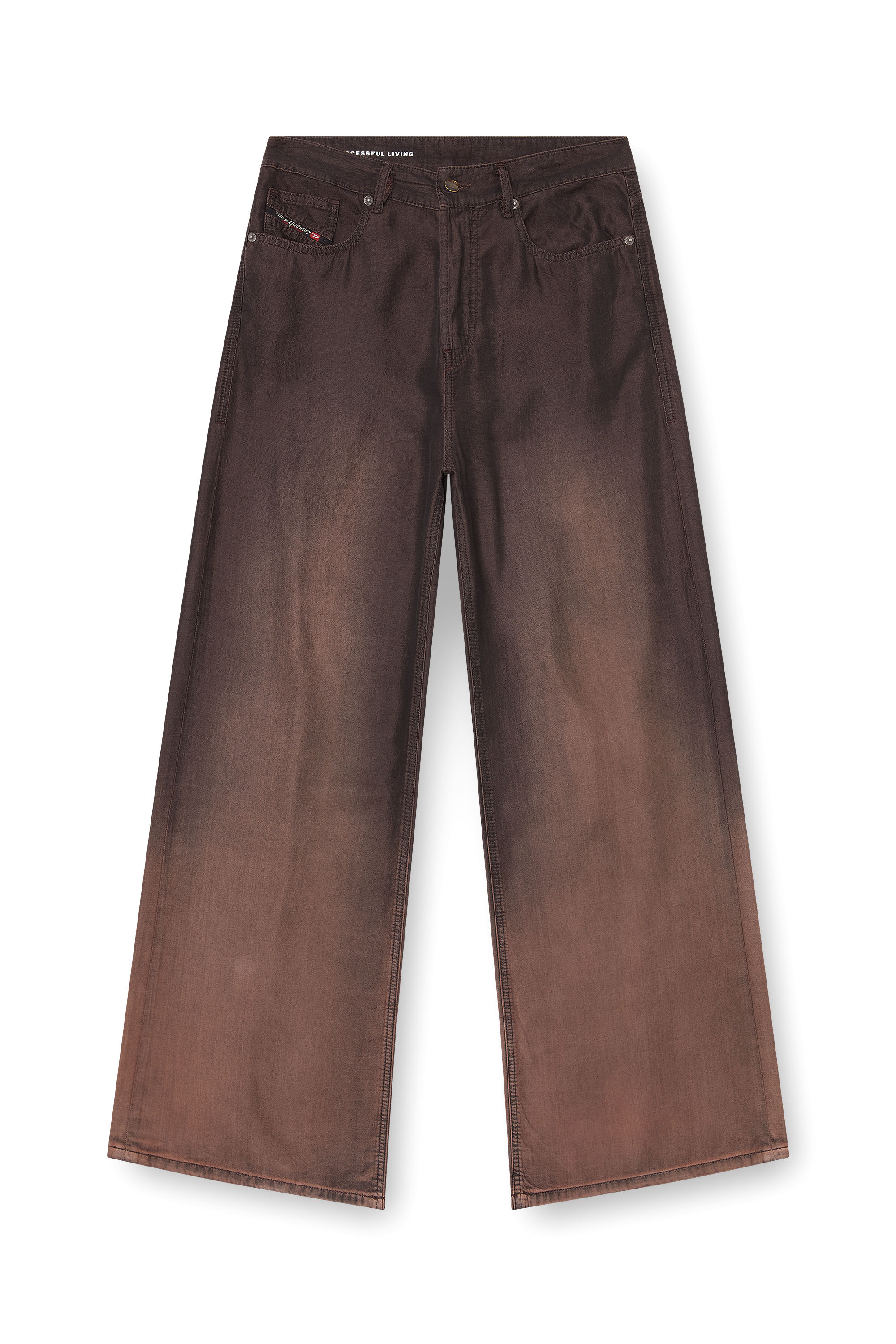 Women's Relaxed Jeans | Brown | Diesel 1996 D-Sire Women's Relaxed Jeans | Brown | Diesel 1996 D-Sire