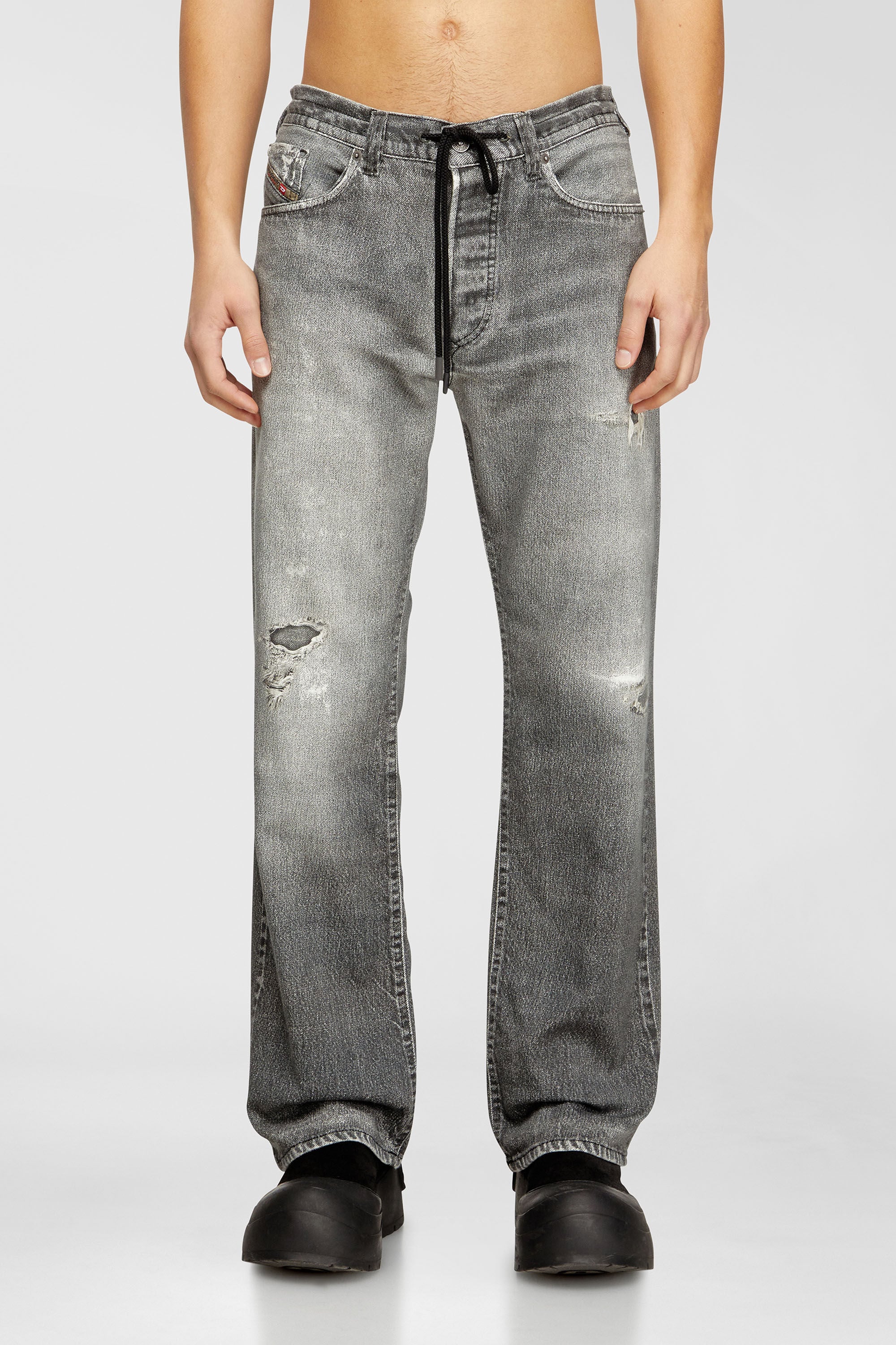 Diesel - Male's Relaxed 2080 D-Reel Joggjeans&reg; 068US, Grey - 2