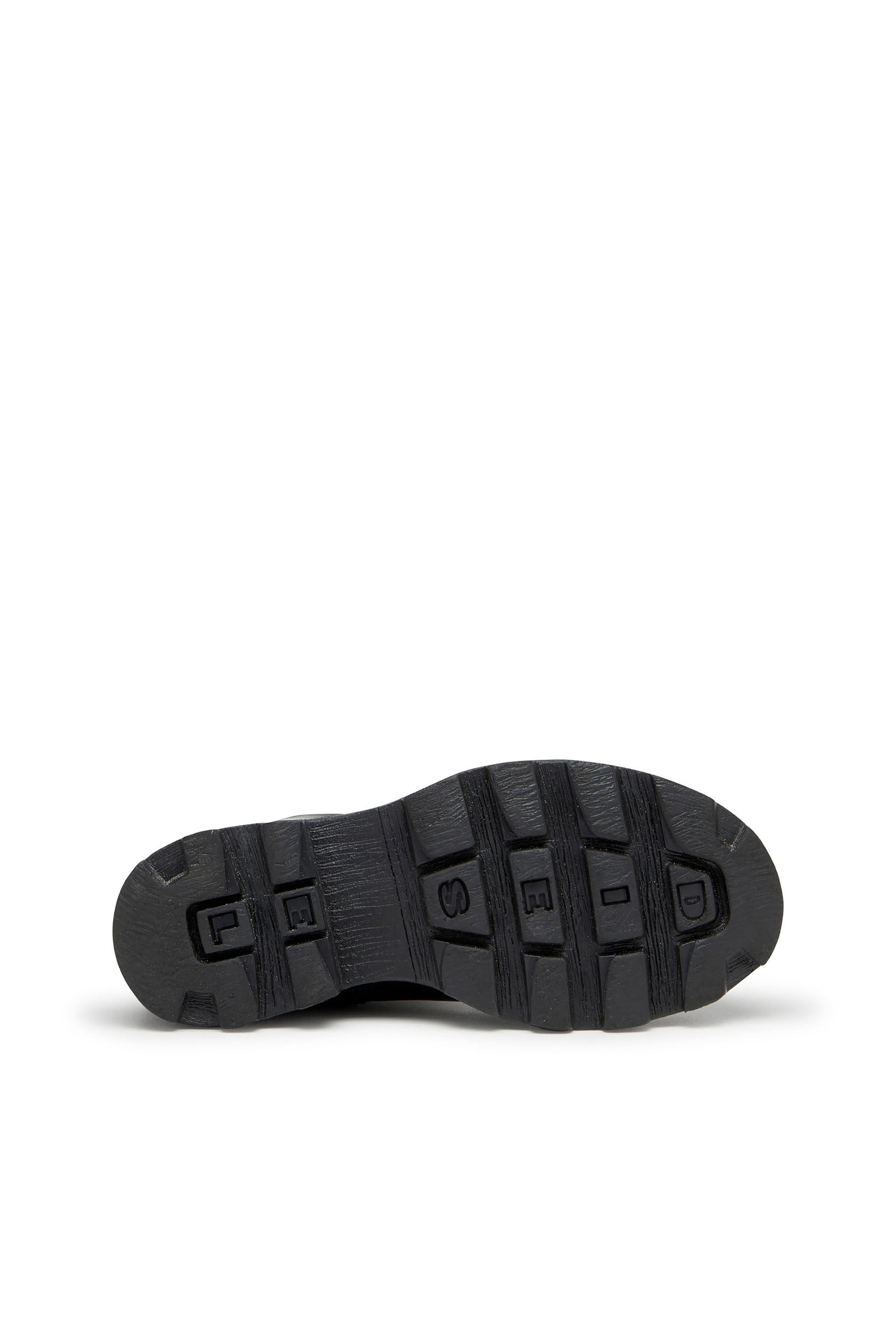 Diesel - D-HAMMER BKR D W, Woman's D-Hammer-Cut-out leather boots with logo hardware in Black - 5