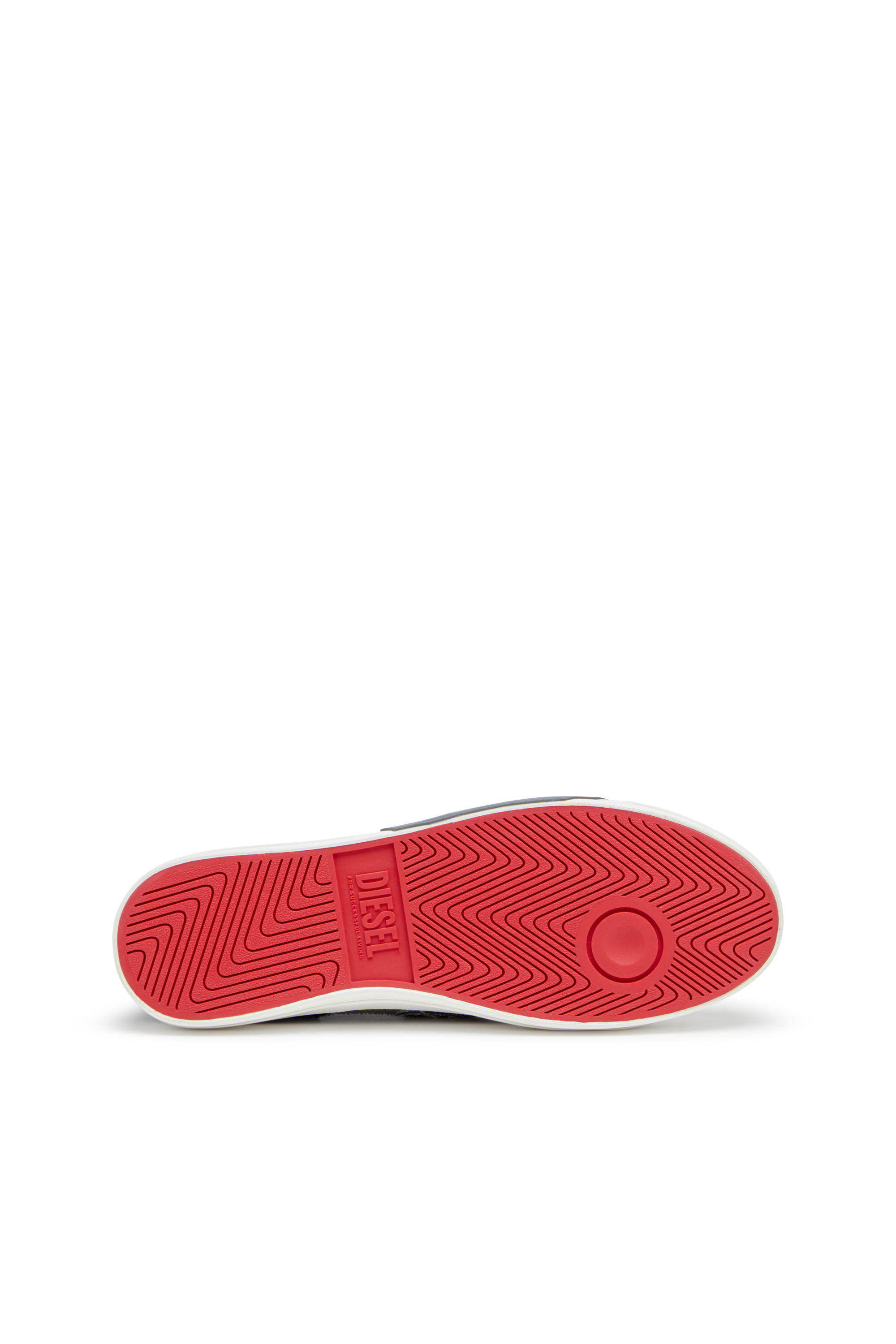 Diesel - S-D-VERSE SO, S-D-Verse-Sneakers sans lacets en toile effilochée Homme in Polychrome - 5
