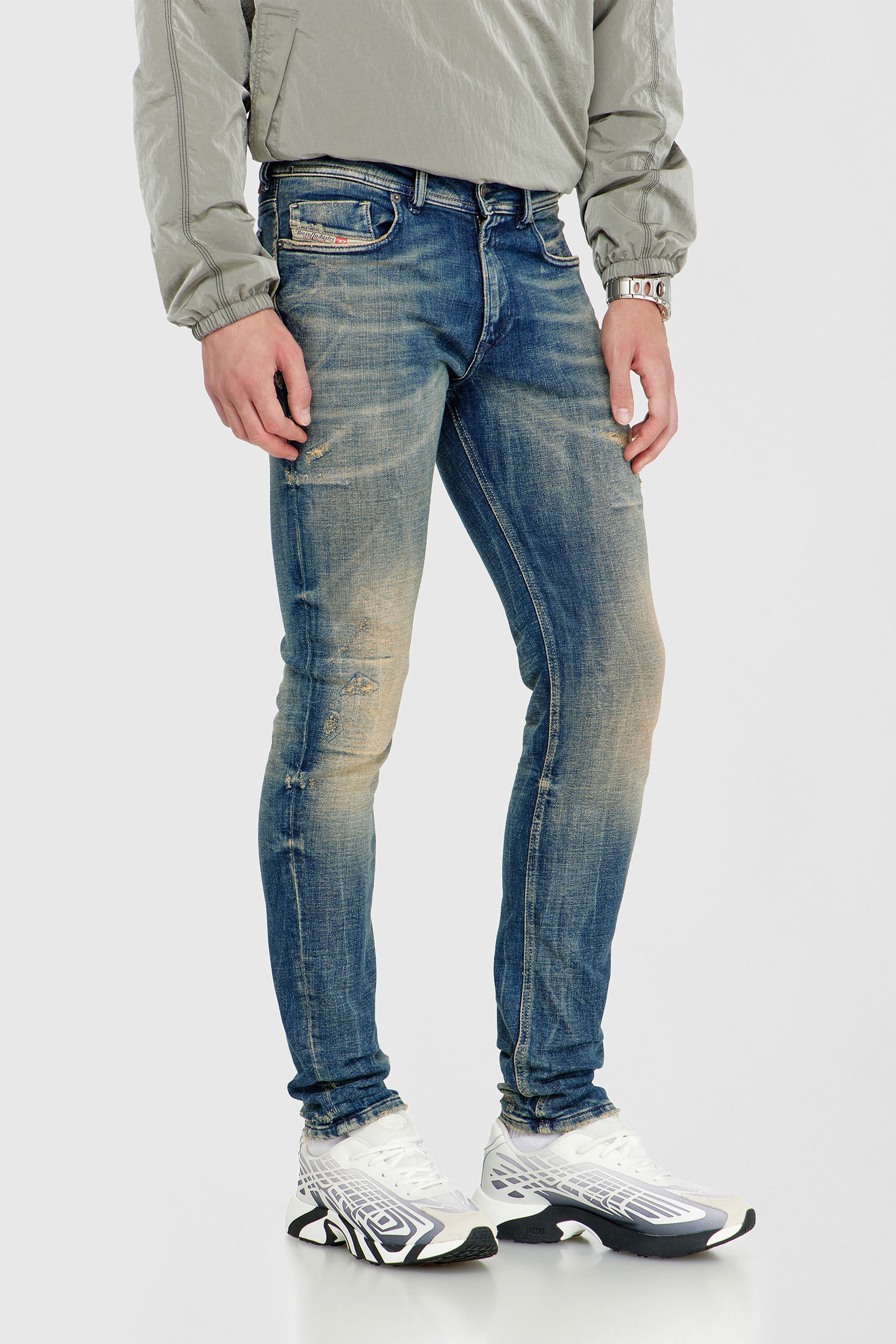 Men's Skinny Jeans | Low Waist 1979 SleenkerDark Blue | Diesel US