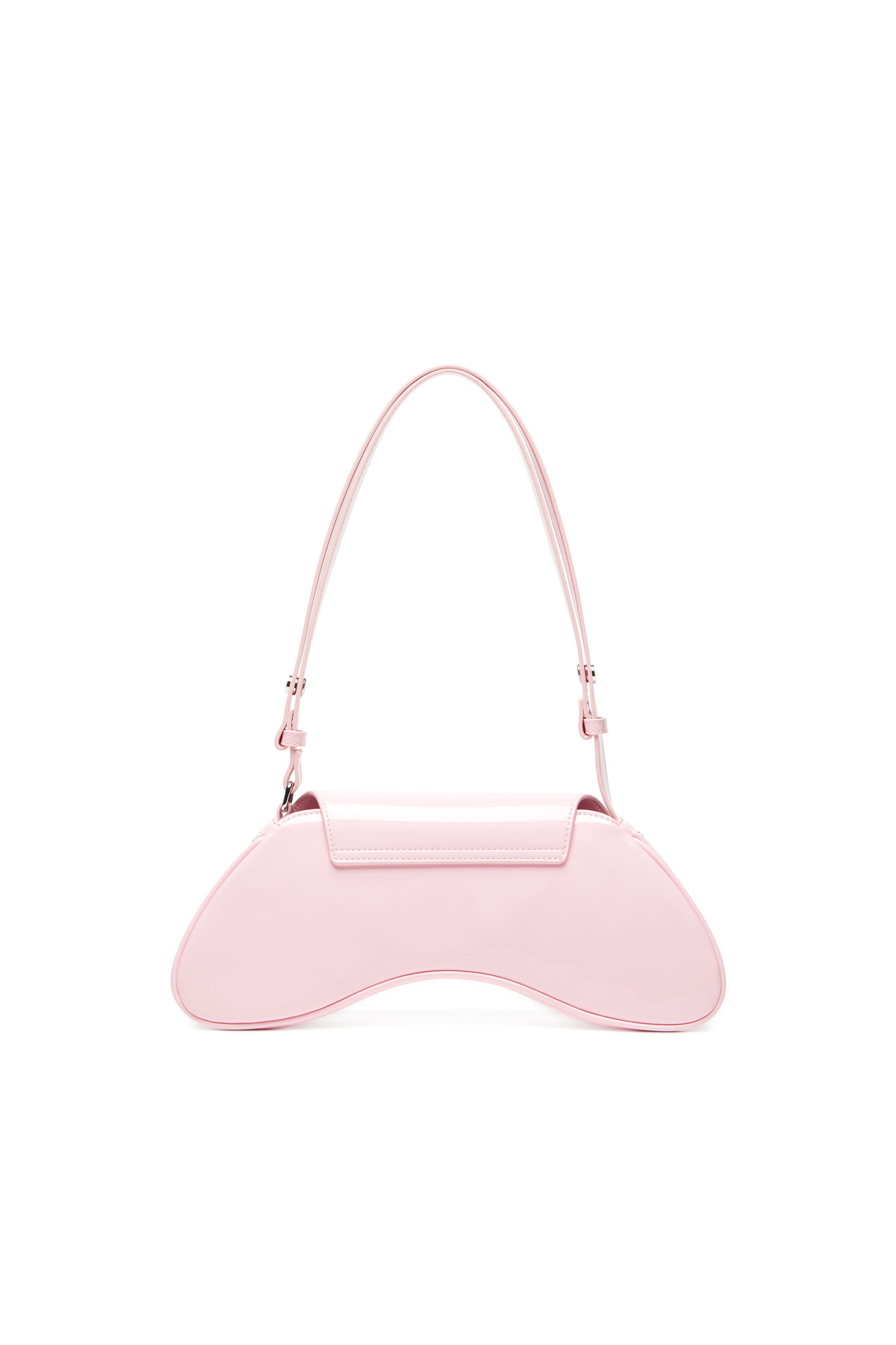 Women's Play-Glossy crossbody bag | Pink | Diesel