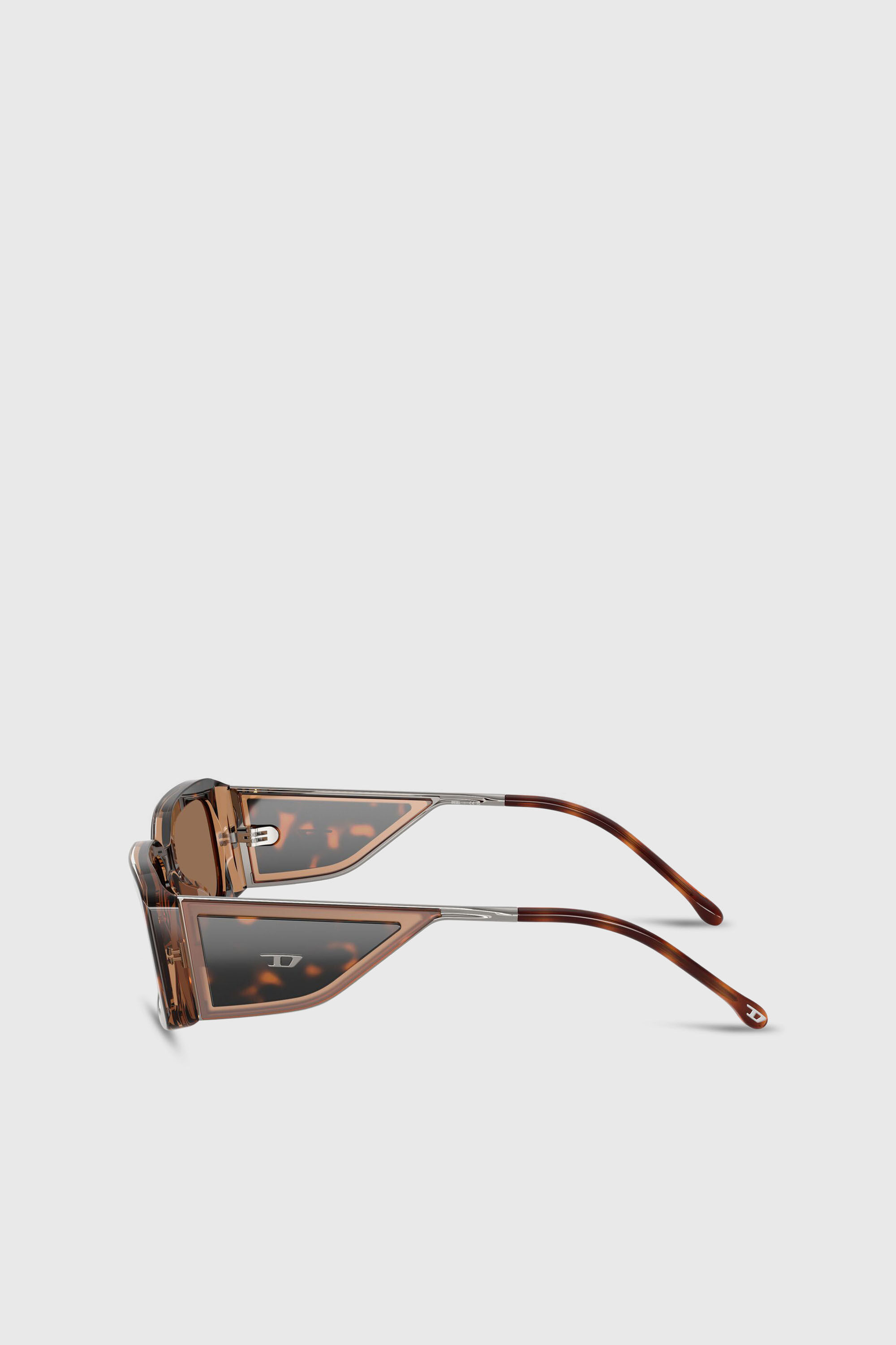 Diesel - 0DL2017U, Gafas de sol rectangulares Unisex in Marr&oacute;n - 5