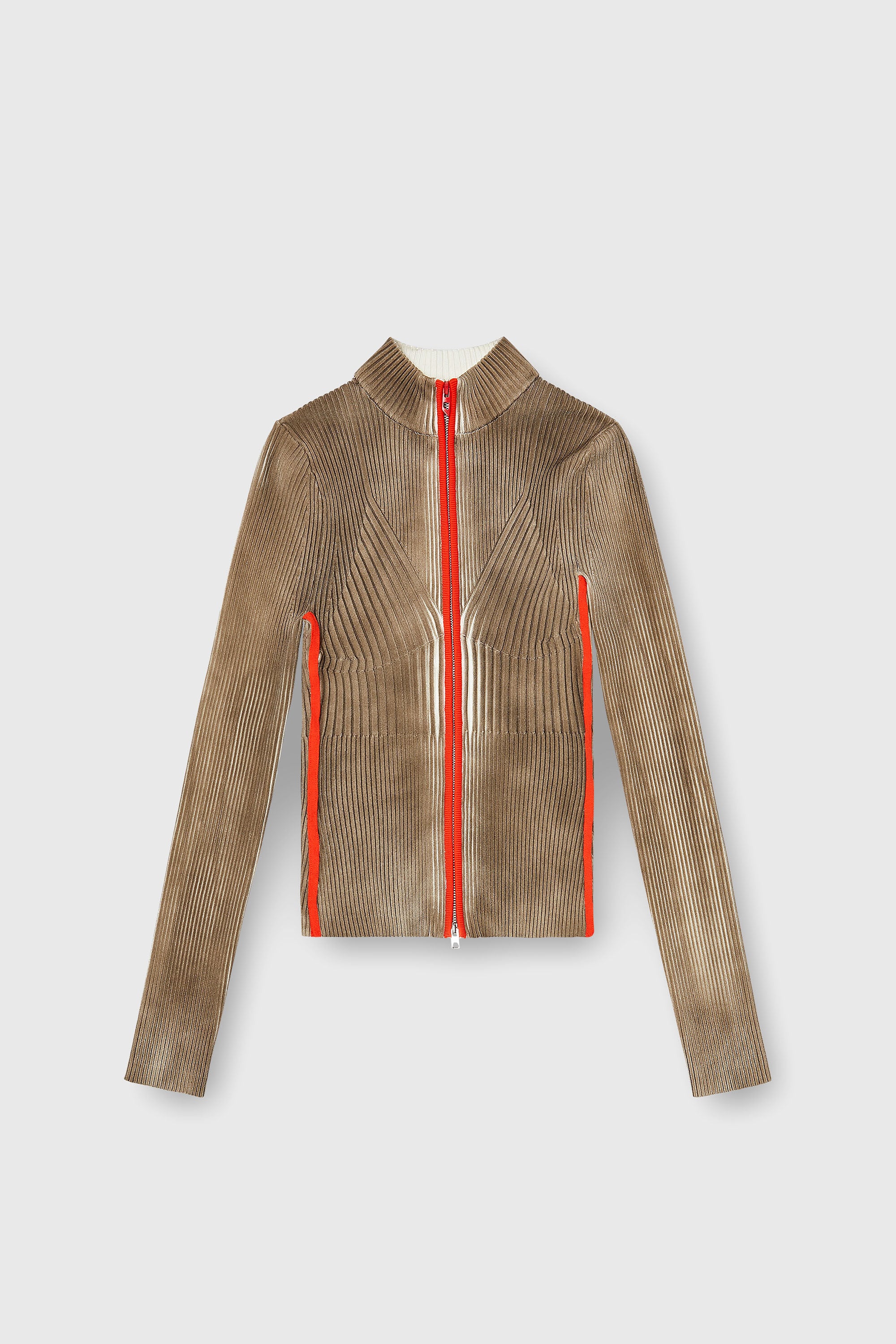 Diesel - M-SARMA, C&aacute;rdigan de punto ribeteado con bandas en contraste Mujer in Multicolor - 2