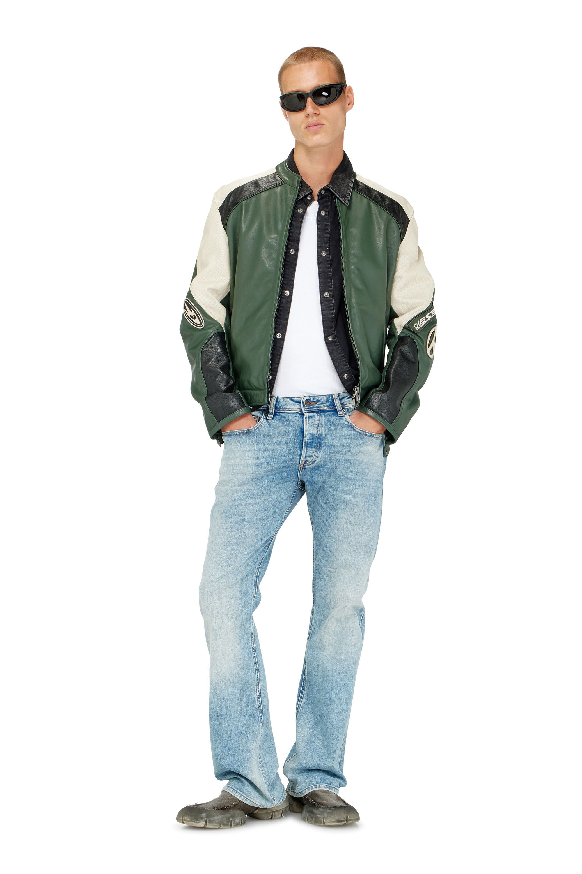 Diesel - Bootcut Jeans 2007 Zatiny 0DBDV Hombre, Azul Claro - 1