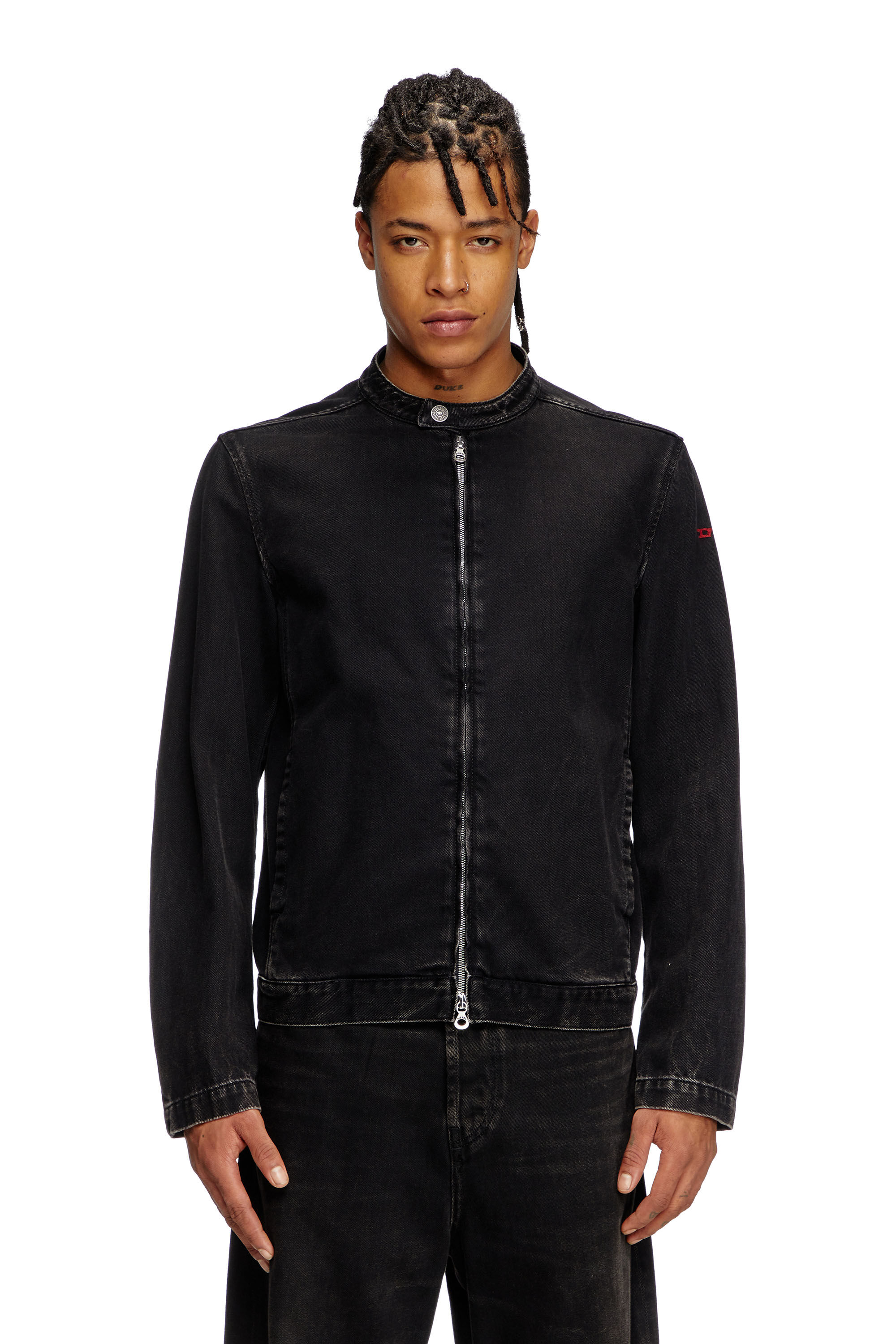 DIESEL D-Glory ブラックデニムジャケット Mサイズ Diesel D-Glory デニムジャケット | ブラック | FARFETCH JP