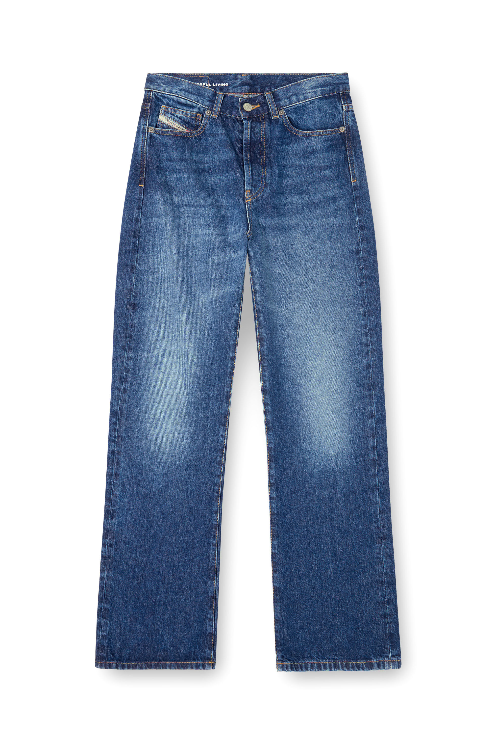Women's High-Waist Straight Leg Jeans | Diesel® Women's High-Waist Straight Leg Jeans | Diesel®