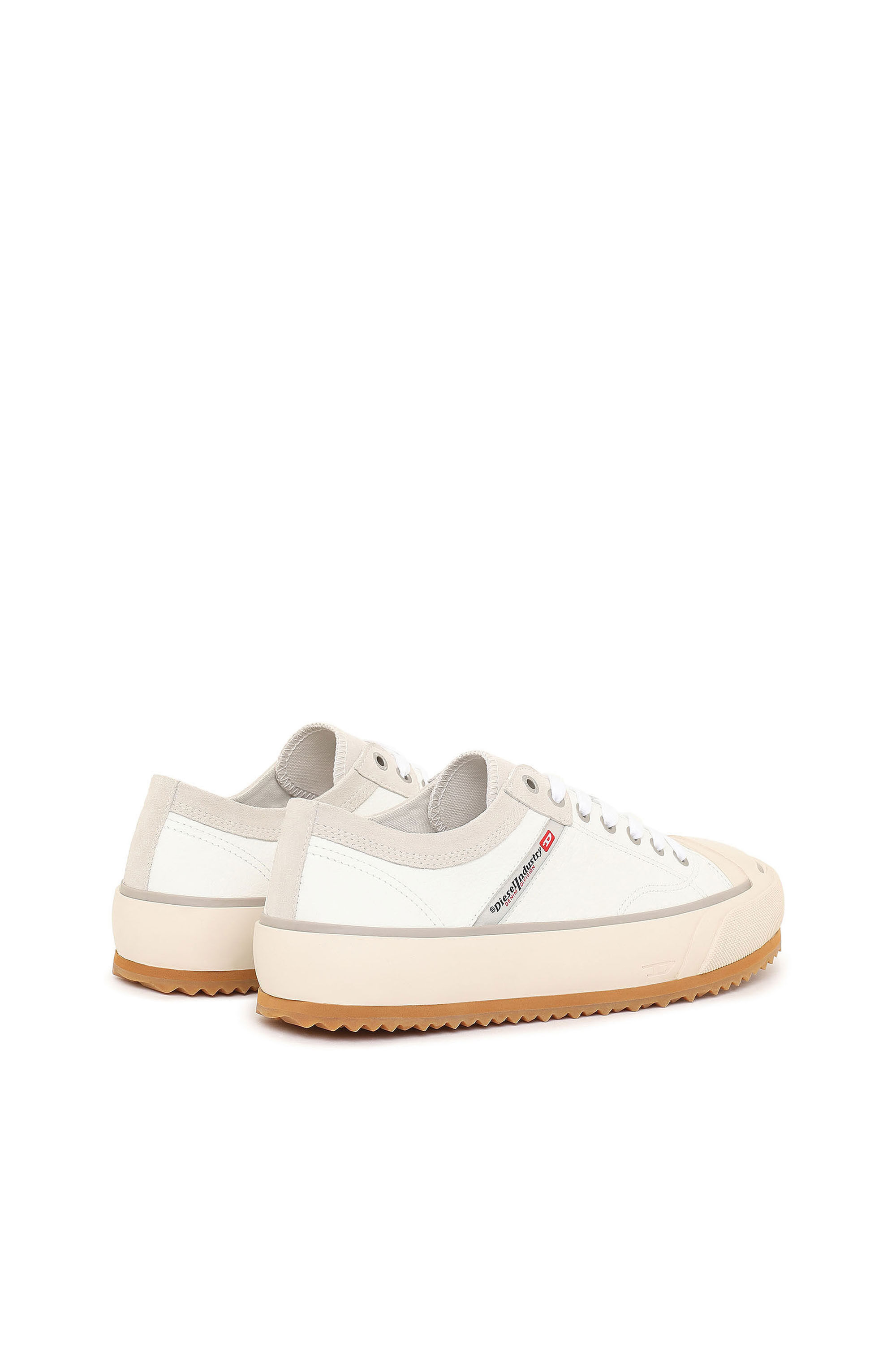 Diesel - S-PRINCIPIA LOW X, Male's S-Principia Low X - Sneakers in leather and suede in White - 3