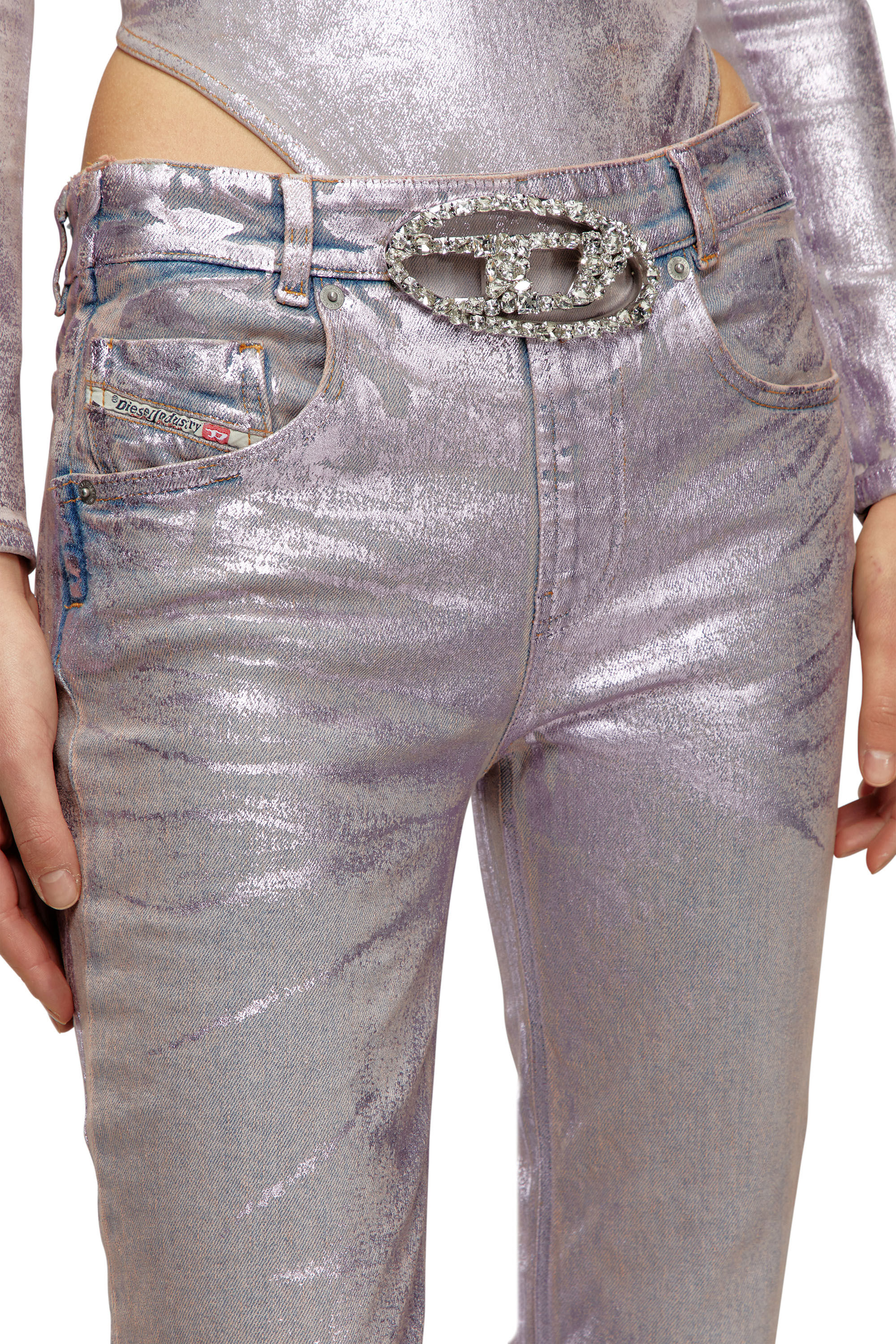 Diesel - Female's Regular Jeans 1989 D-Mine 0PGAP, Pink - 5