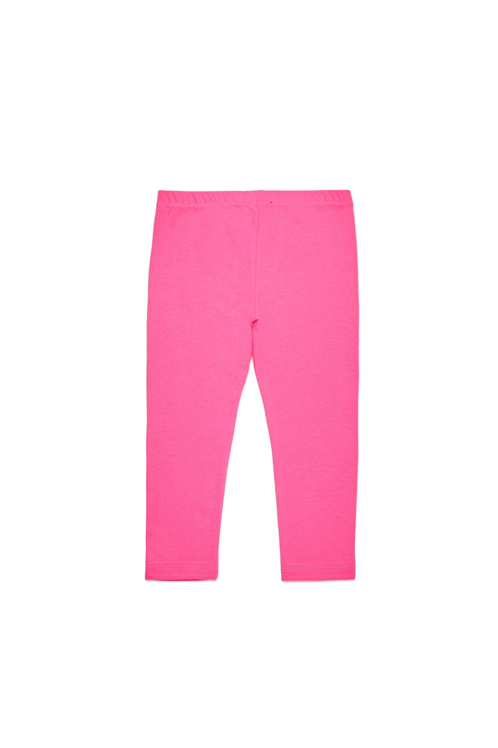 Diesel - PANB, Female's Cotton pants with logo print in Pink - 2
