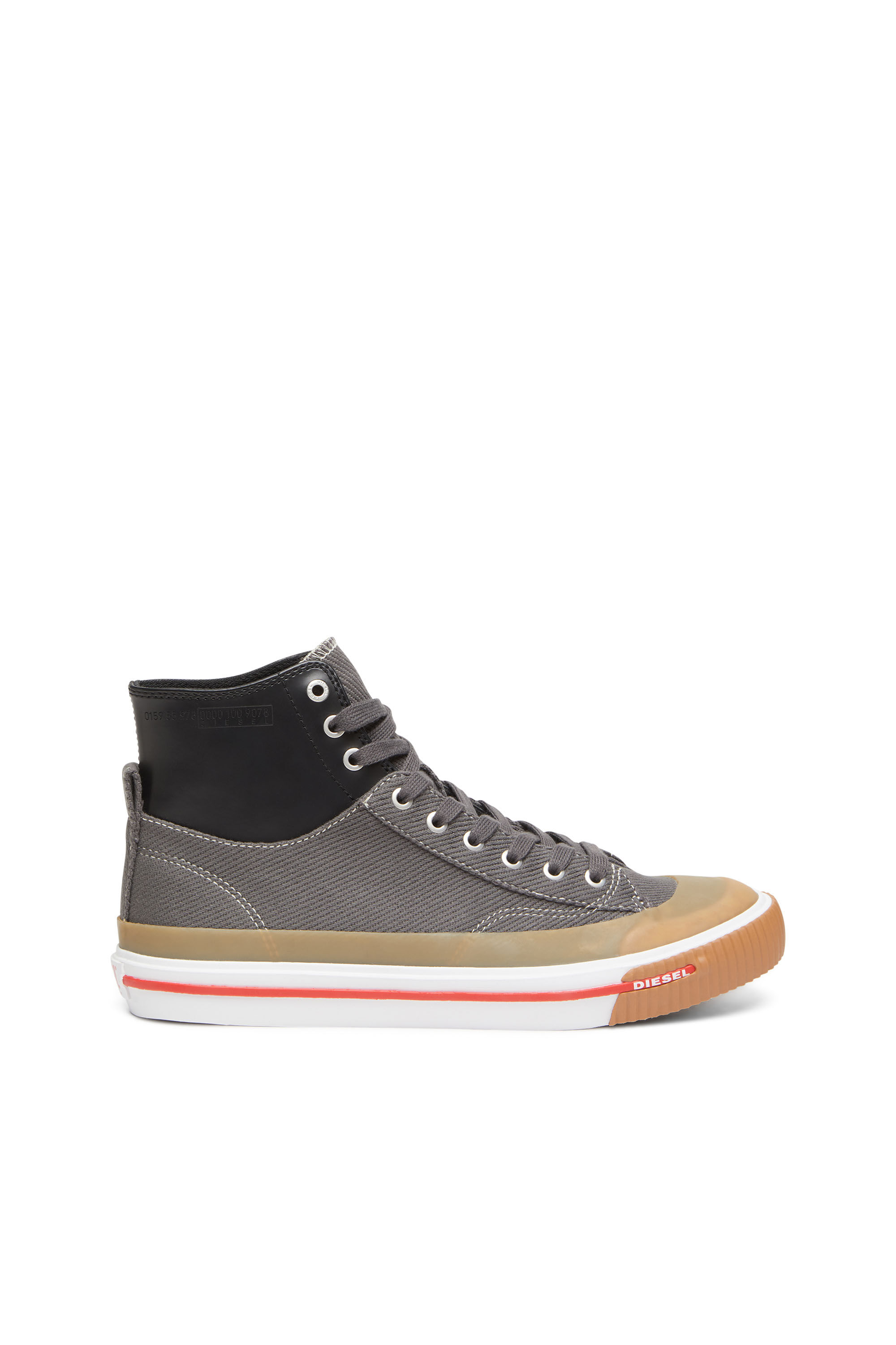 S-ATHOS MID Man: High-top sneakers in canvas and leather | Diesel