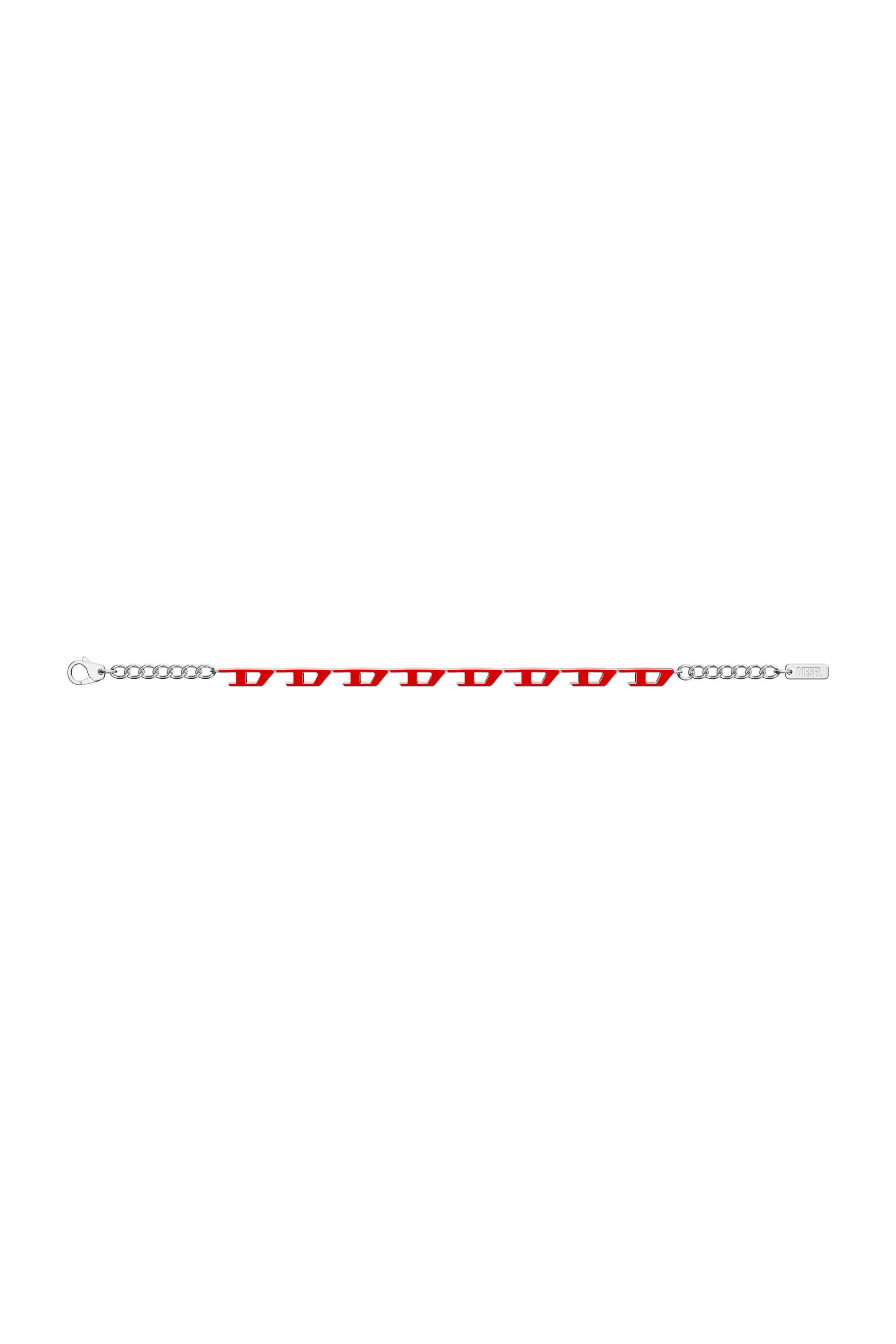 Diesel - DX1690040 JEWELLERY, Pulsera de acero inoxidable Unisex in Plateado - 4