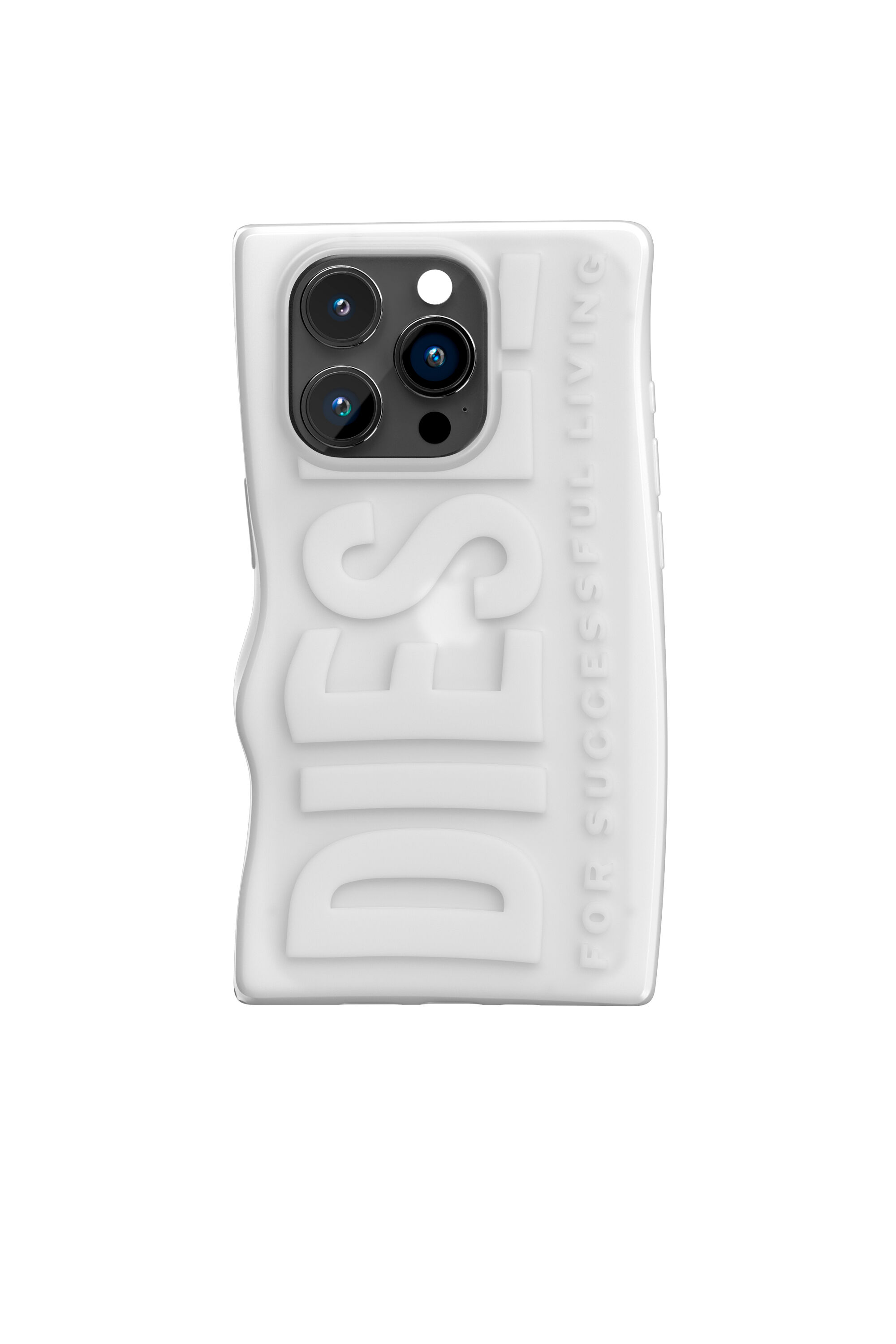 Diesel - 54124 MOULDED CASE, Coque D By iP15 Pro Mixte in Blanc - 2