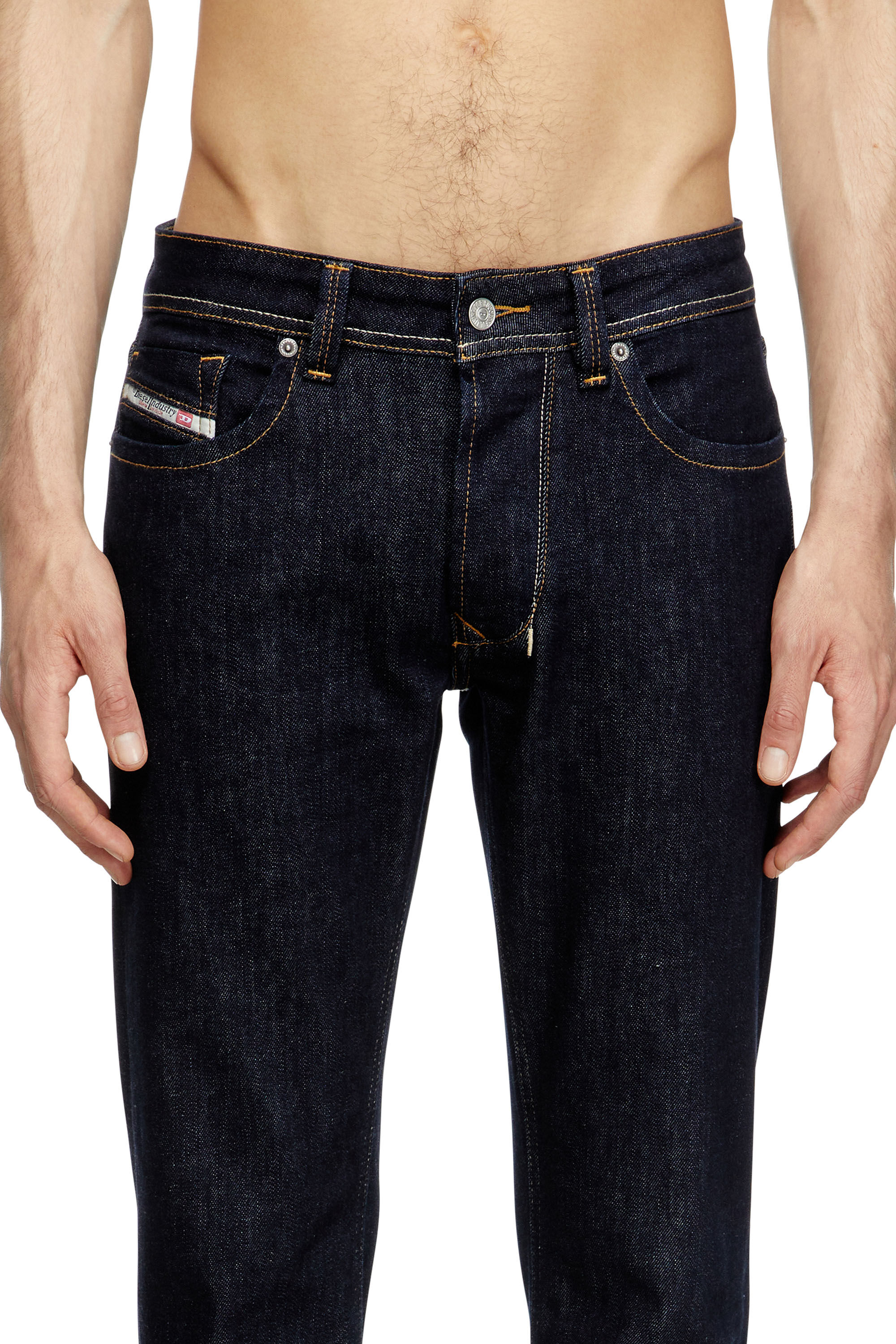 Men's Regular Jeans | Dark Blue | Diesel 1985 Larkee