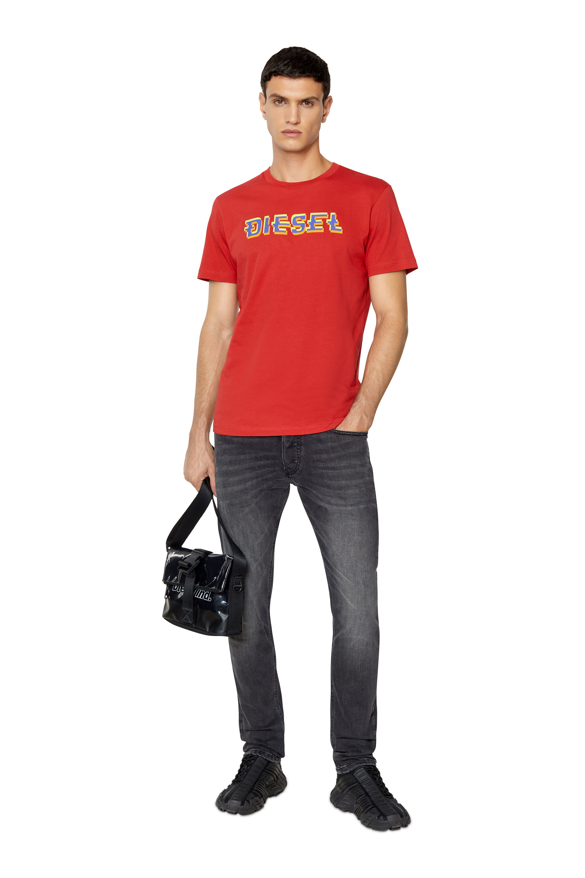 Diesel - Slim Jeans D-Luster 0IHAV, Slim Jeans - D-Luster Homme in Noir - 1