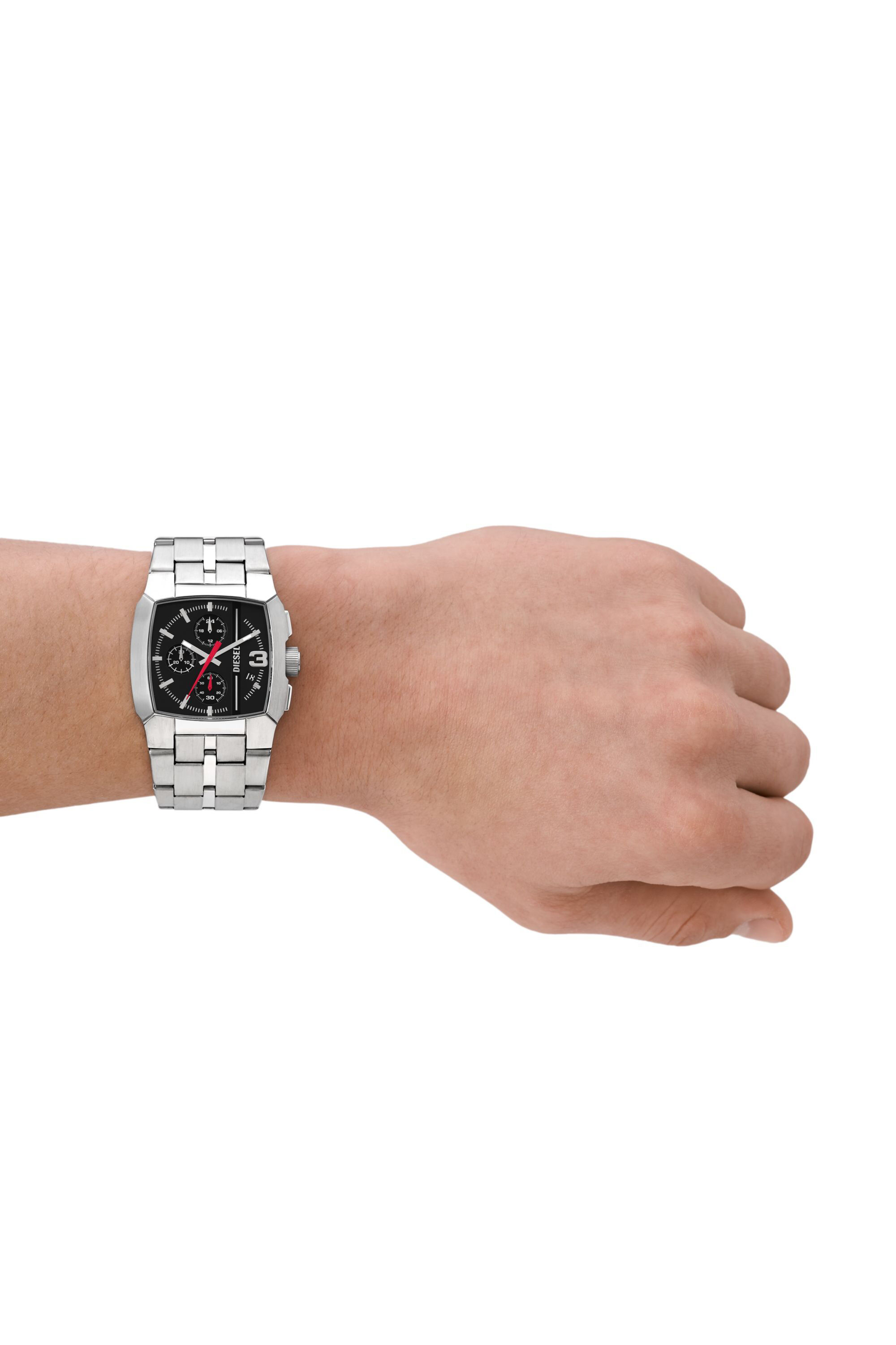 Diesel - DZ4661, Male's Cliffhanger stainless steel watch in Silver - 4