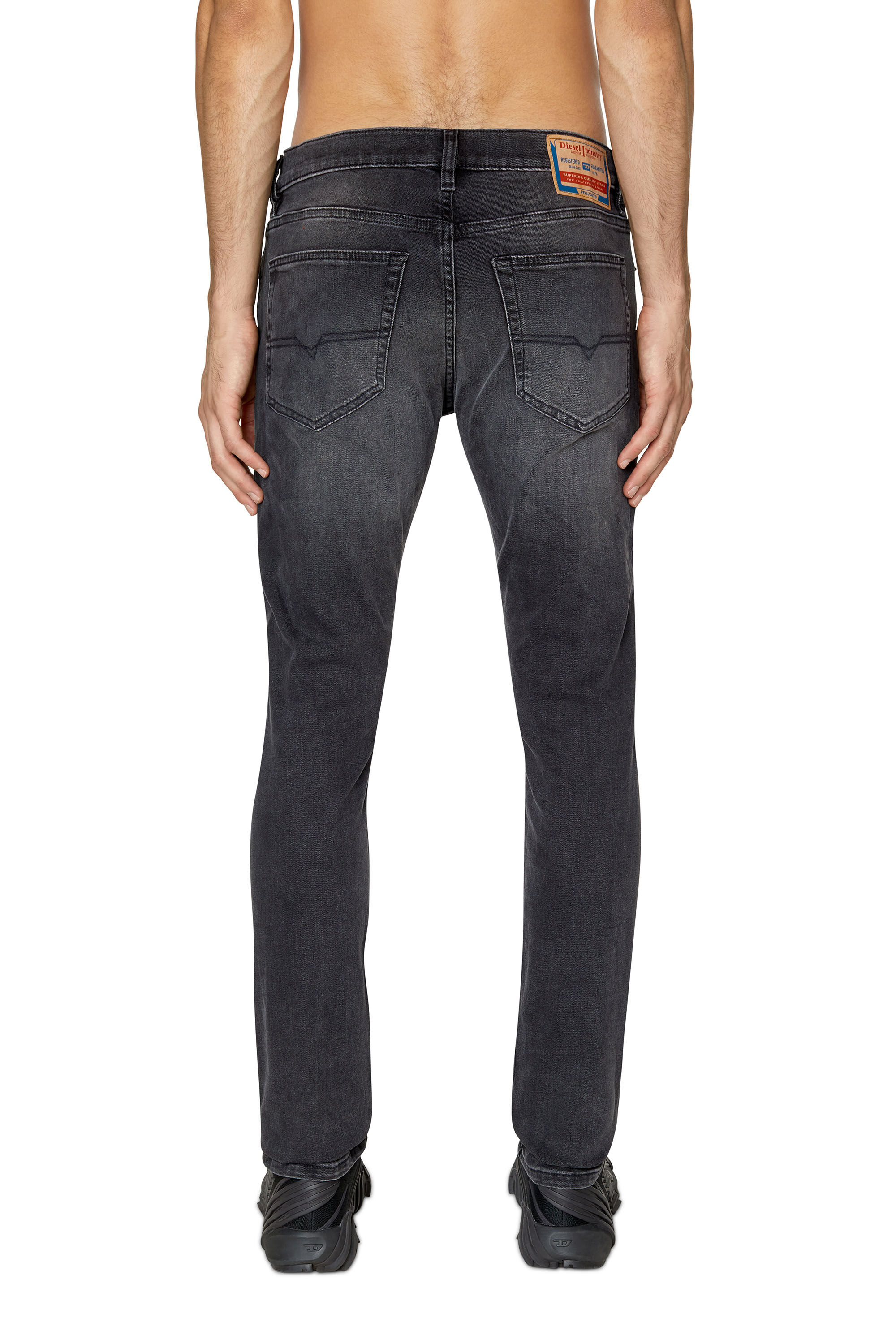 Diesel - Slim Jeans D-Luster 0IHAV, Slim Jeans - D-Luster Homme in Noir - 4
