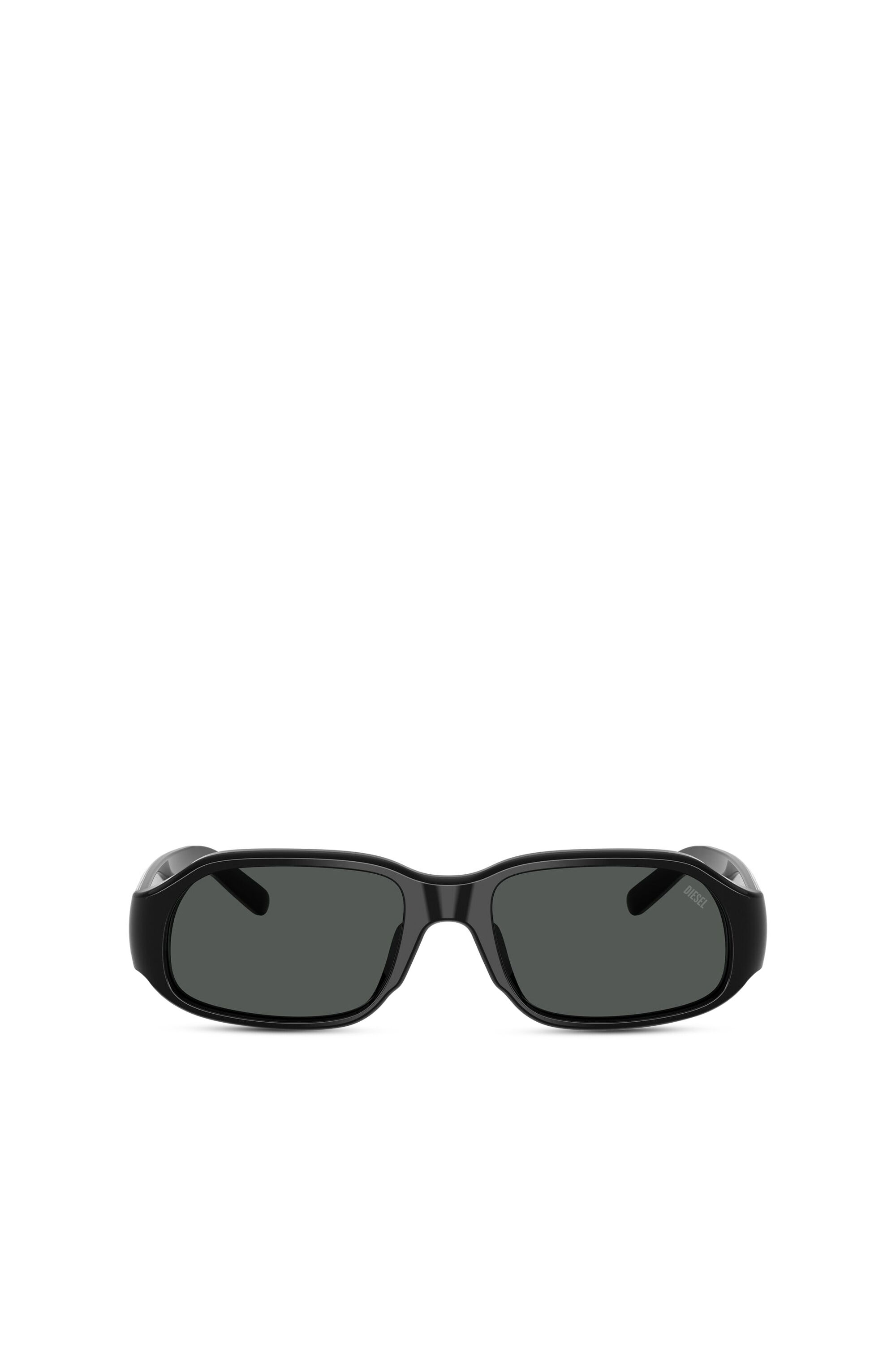 Diesel - 0DL2009U, Gafas de sol rectangulares Unisex in Negro - 1