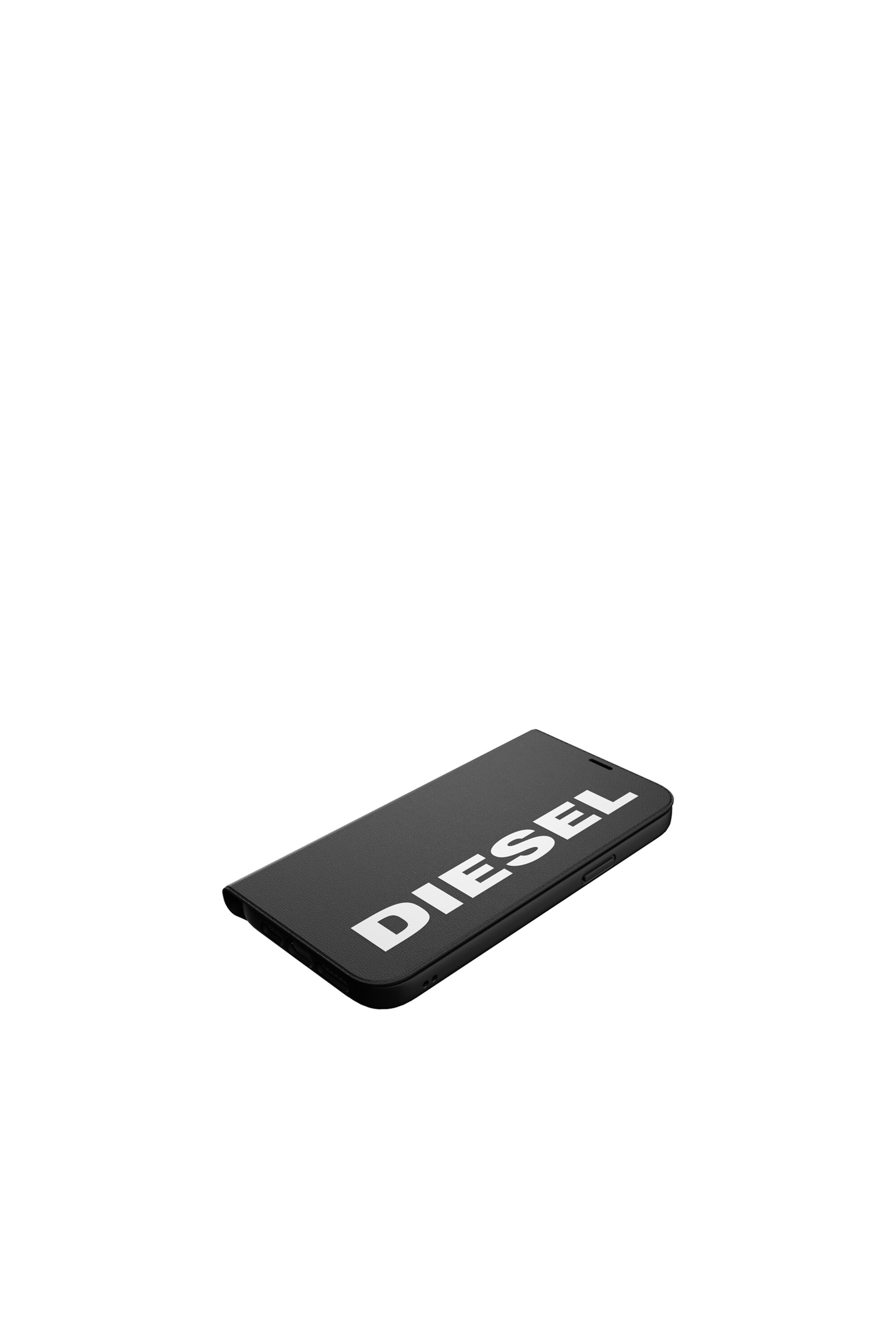 Diesel - 42487 BOOKLET CASE, Étui folio pur iPhone 12 Pro Max Mixte in Noir - 4