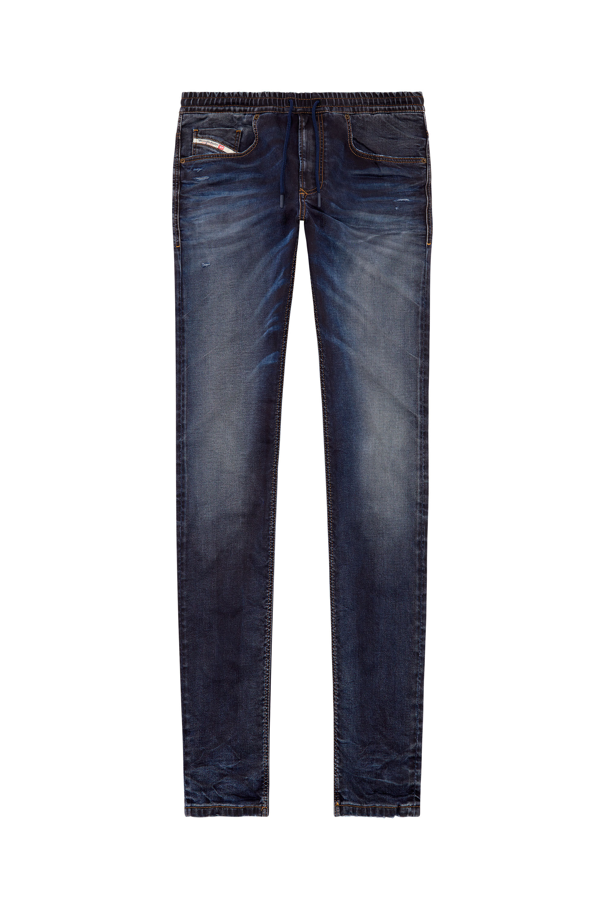Men's Regular Jeans | Dark Blue | Diesel 2030 D-Krooley Joggjeans®
