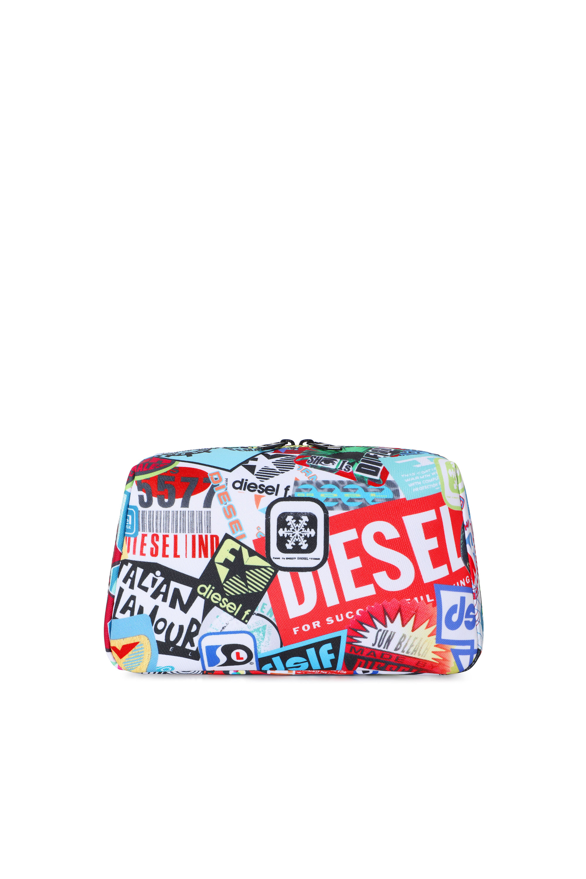 Diesel - DIESEL PC PRINTED BEAUTY CASE-STICKERS-, Neceser con pegatinas Unisex in Multicolor - 1