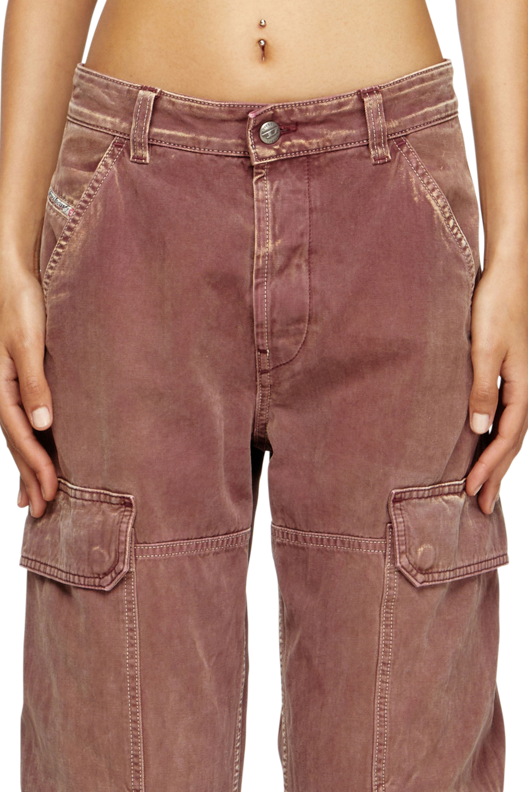Diesel - Female's Regular Jeans D-Pot 09M93, Brown - 5