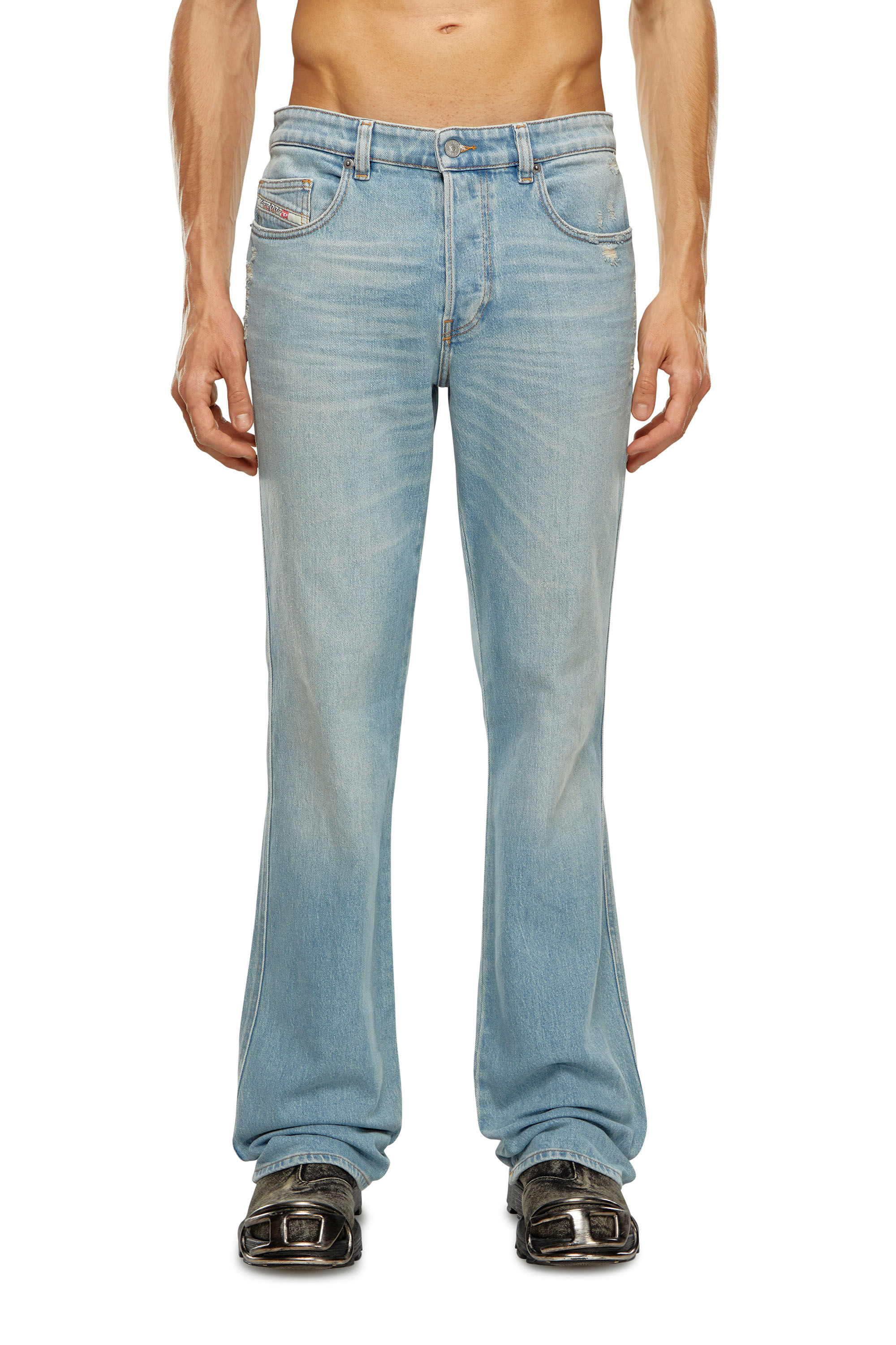 Diesel - Bootcut Jeans 1998 D-Buck 09H39 Homme, Bleu Clair - Image 3