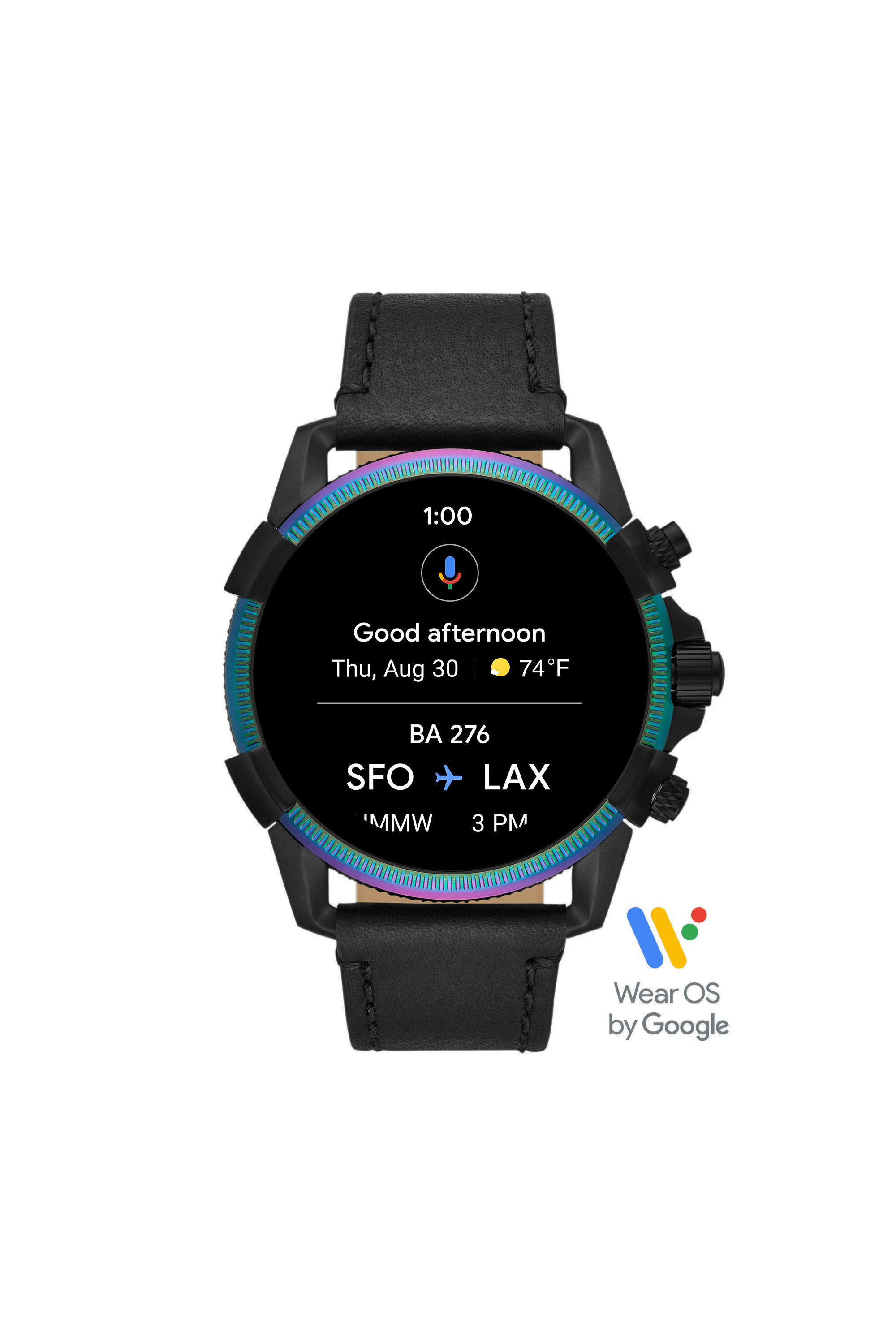 Diesel - DT2013, Smartwatch Full Guard 2.5: Piel negra Hombre in Negro - 6