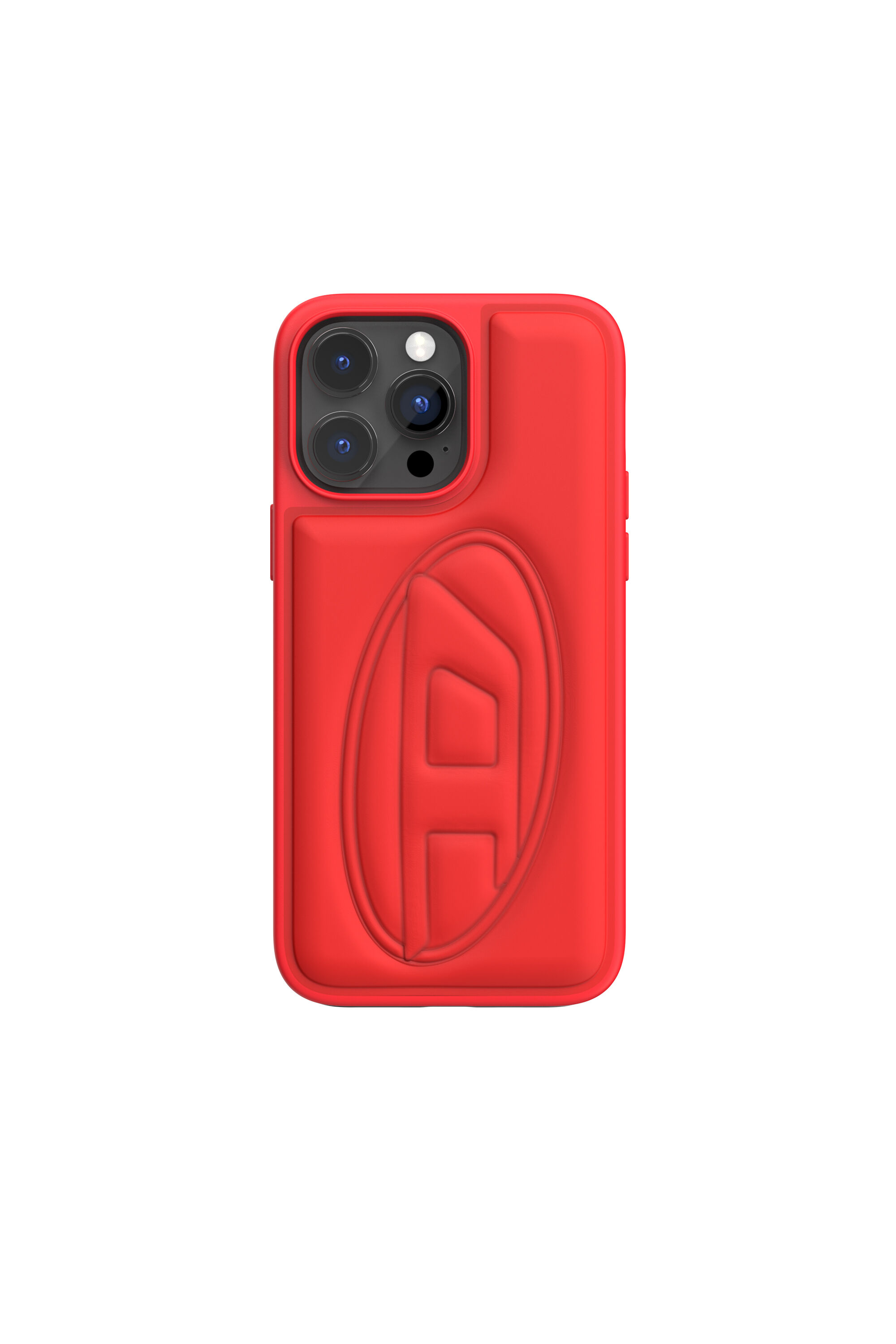 Diesel - 50267 MOULDED CASE, Coque moulée oval D pur iPhone 14 Pro Max Mixte in Rouge - 2